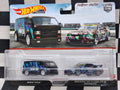Hot Wheels Premium Twin Pack HKS Nissan Skyline GT-R R33 MBK Van