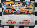Hot Wheels Premium Twin Pack Fast & Furious 2021 Toyota GR Supra & Toyota Supra