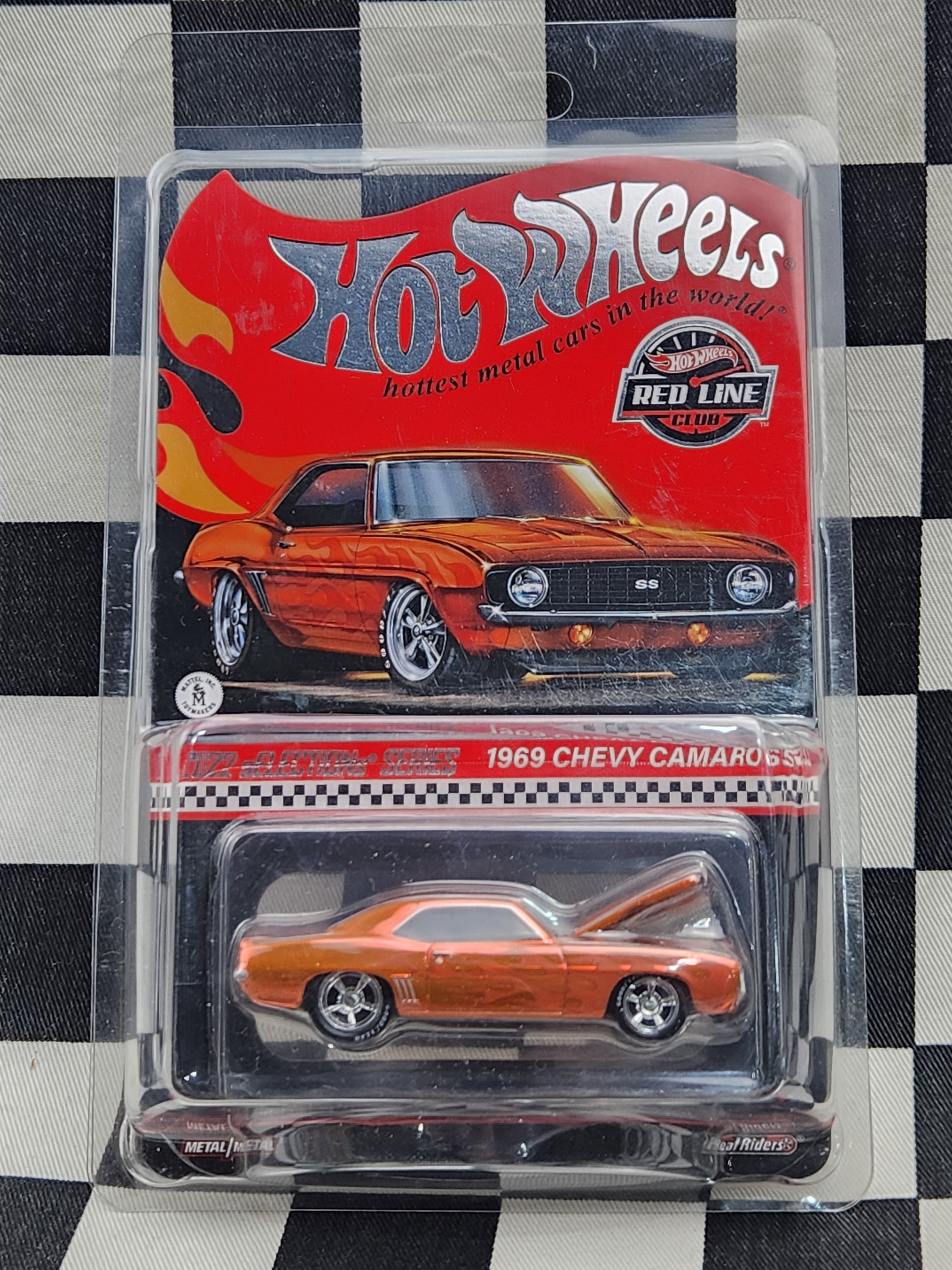Hot Wheels RLC Redline Club 2022 Selections Series 1969 Chevy Camaro SS