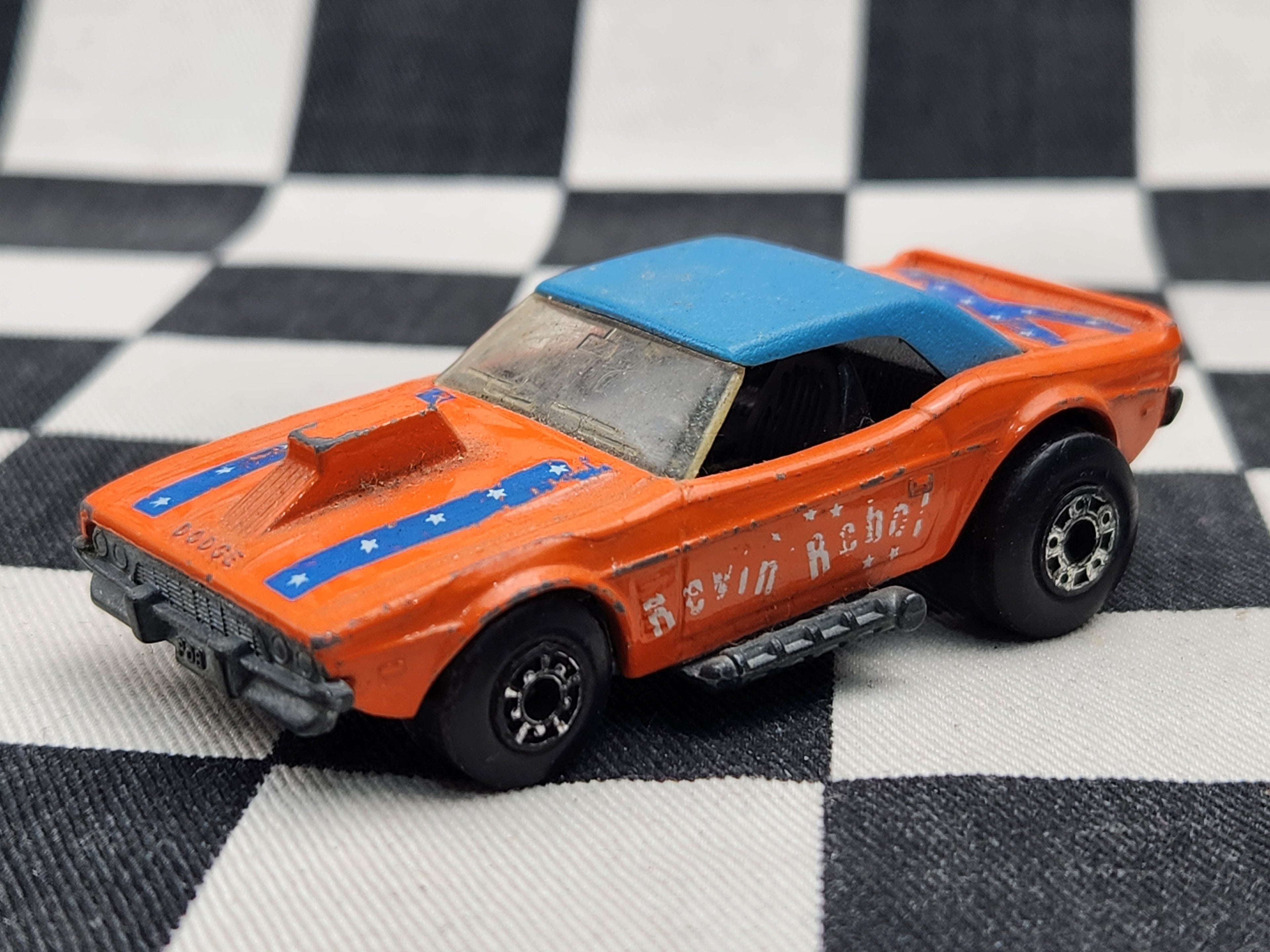 Vintage Matchbox Loose Revin Rebel Dodge Challenger