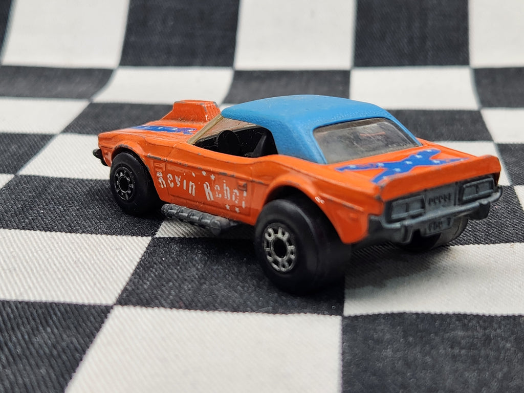 Vintage Matchbox Loose Revin Rebel Dodge Challenger