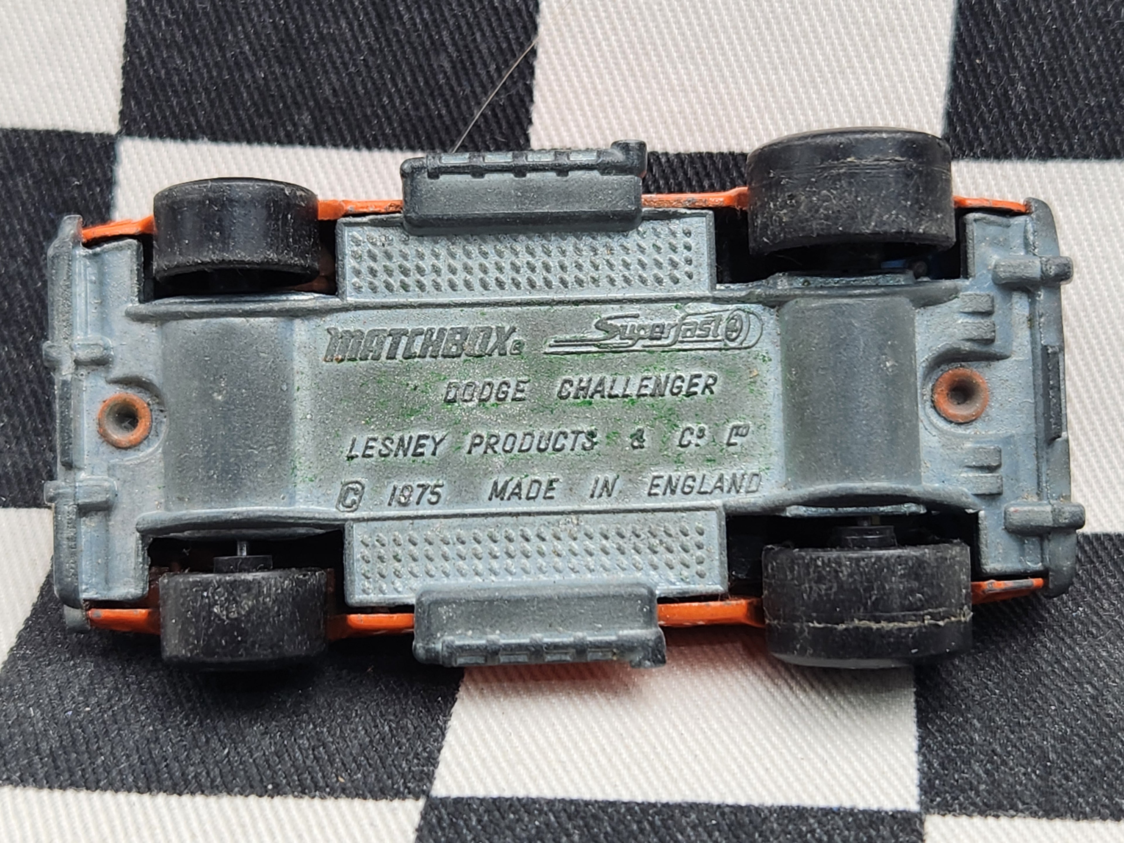 Vintage Matchbox Loose Revin Rebel Dodge Challenger