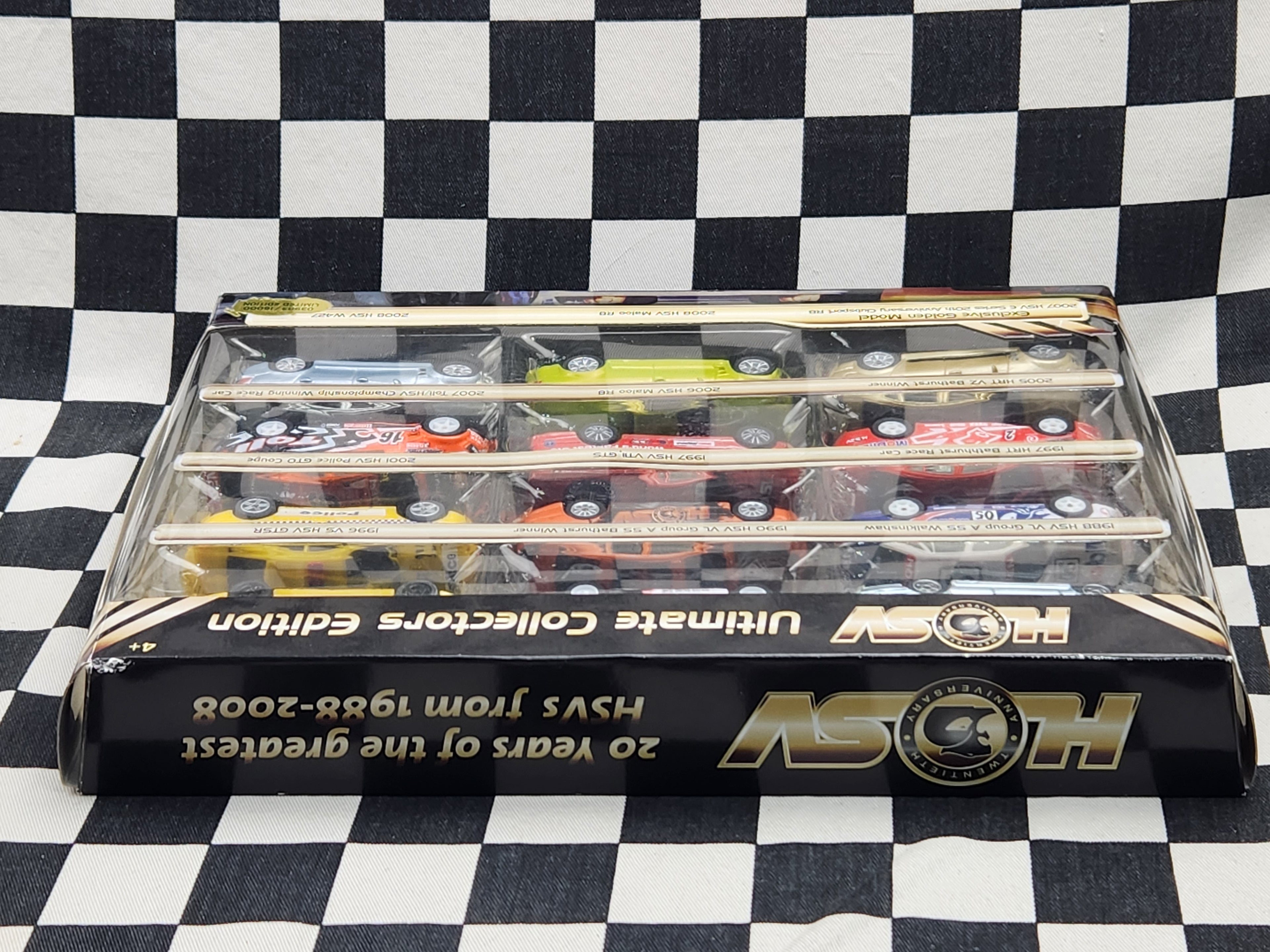 HSV Ultimate Collectors Edition Pack of 12 Cars Maloo Clubsport Walkinshaw Police Bathurst Winners GTSR