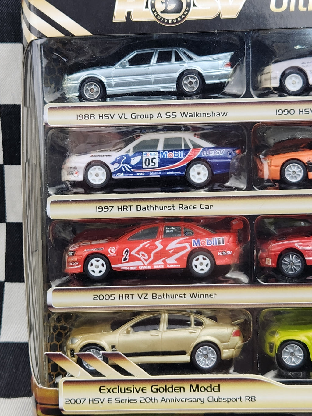 HSV Ultimate Collectors Edition Pack of 12 Cars Maloo Clubsport Walkinshaw Police Bathurst Winners GTSR