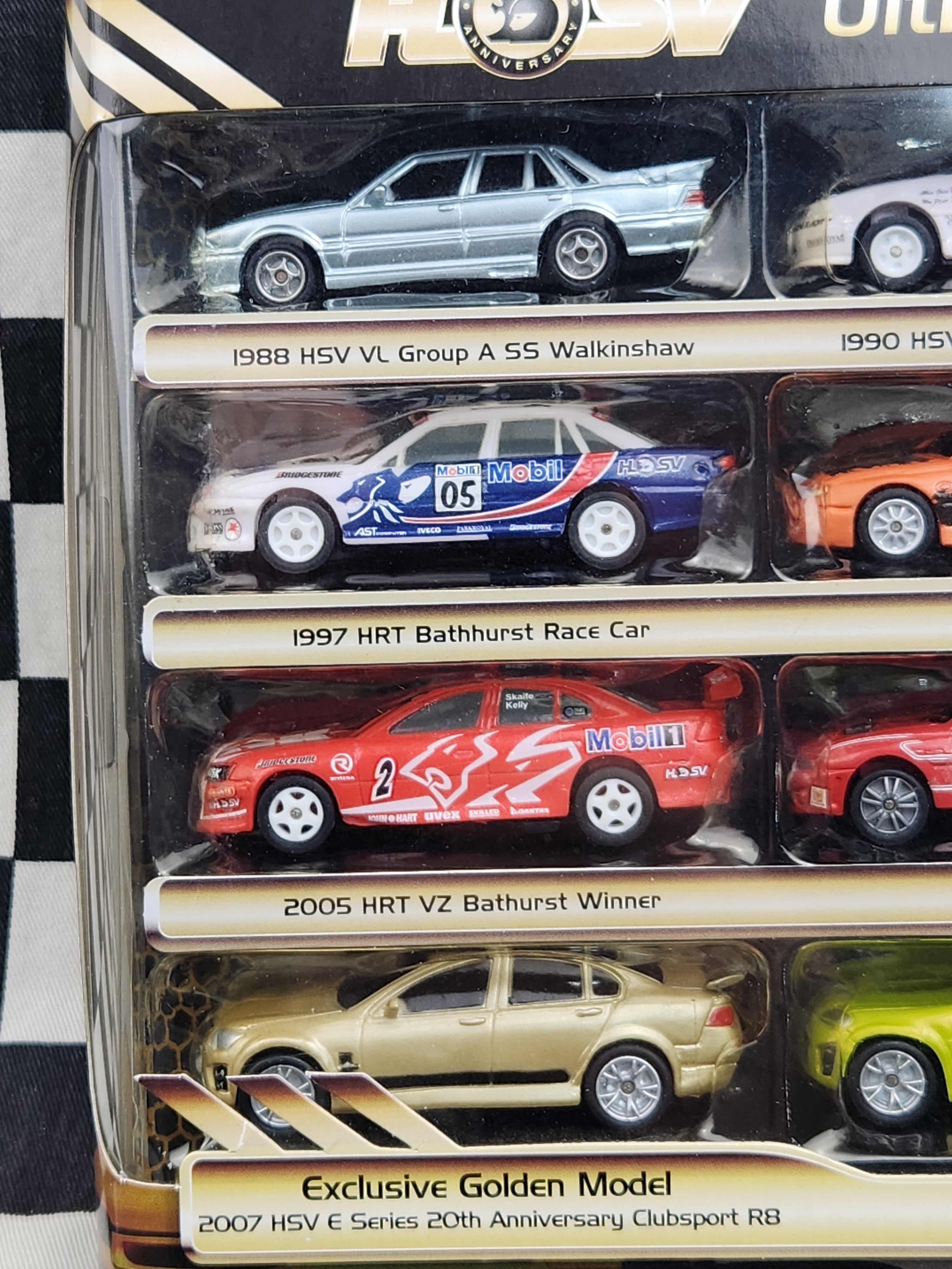 HSV Ultimate Collectors Edition Pack of 12 Cars Maloo Clubsport Walkinshaw Police Bathurst Winners GTSR