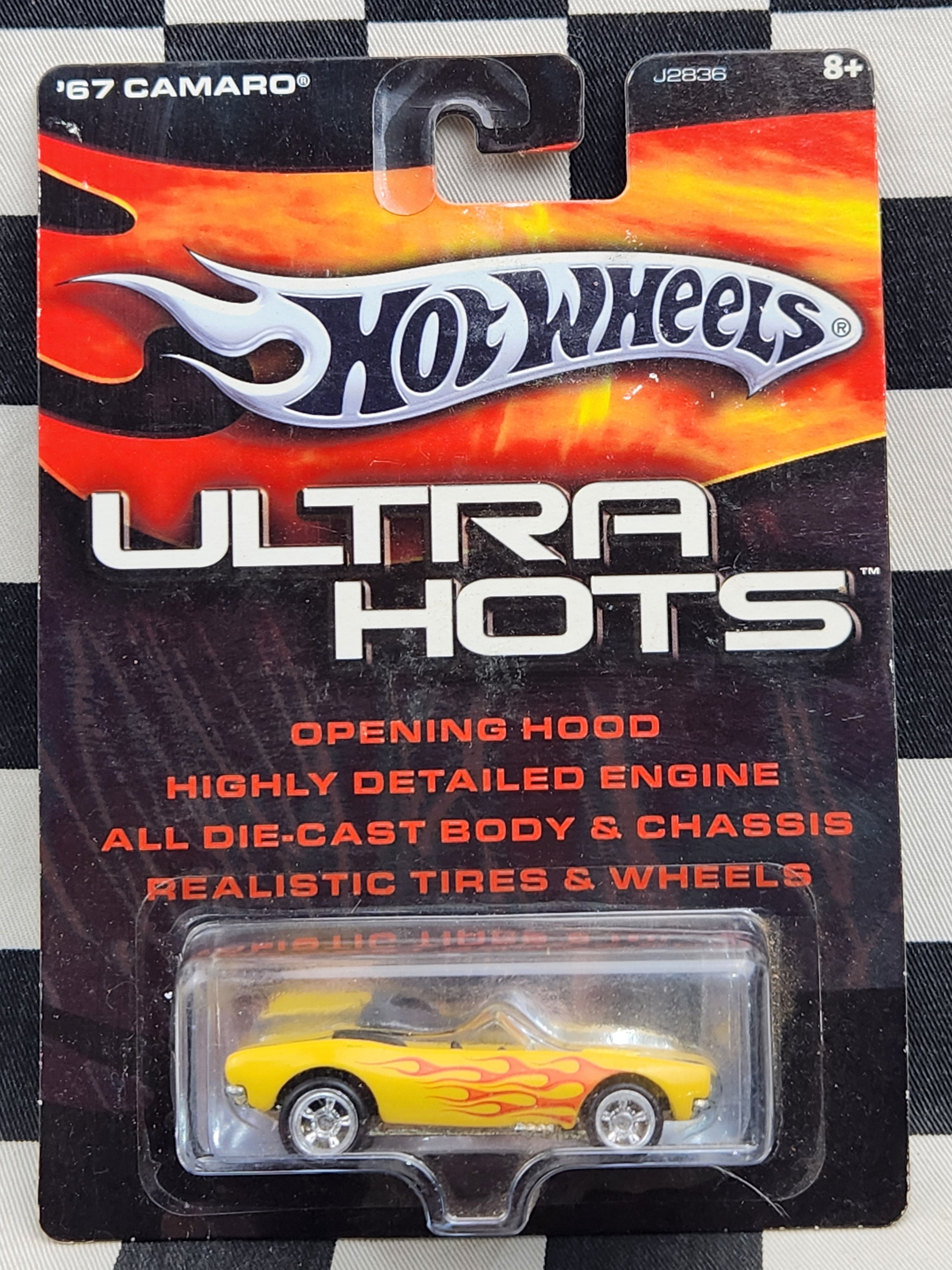 Hot Wheels Ultra Hots 2005 Premium 67 Camaro Convertible Yellow