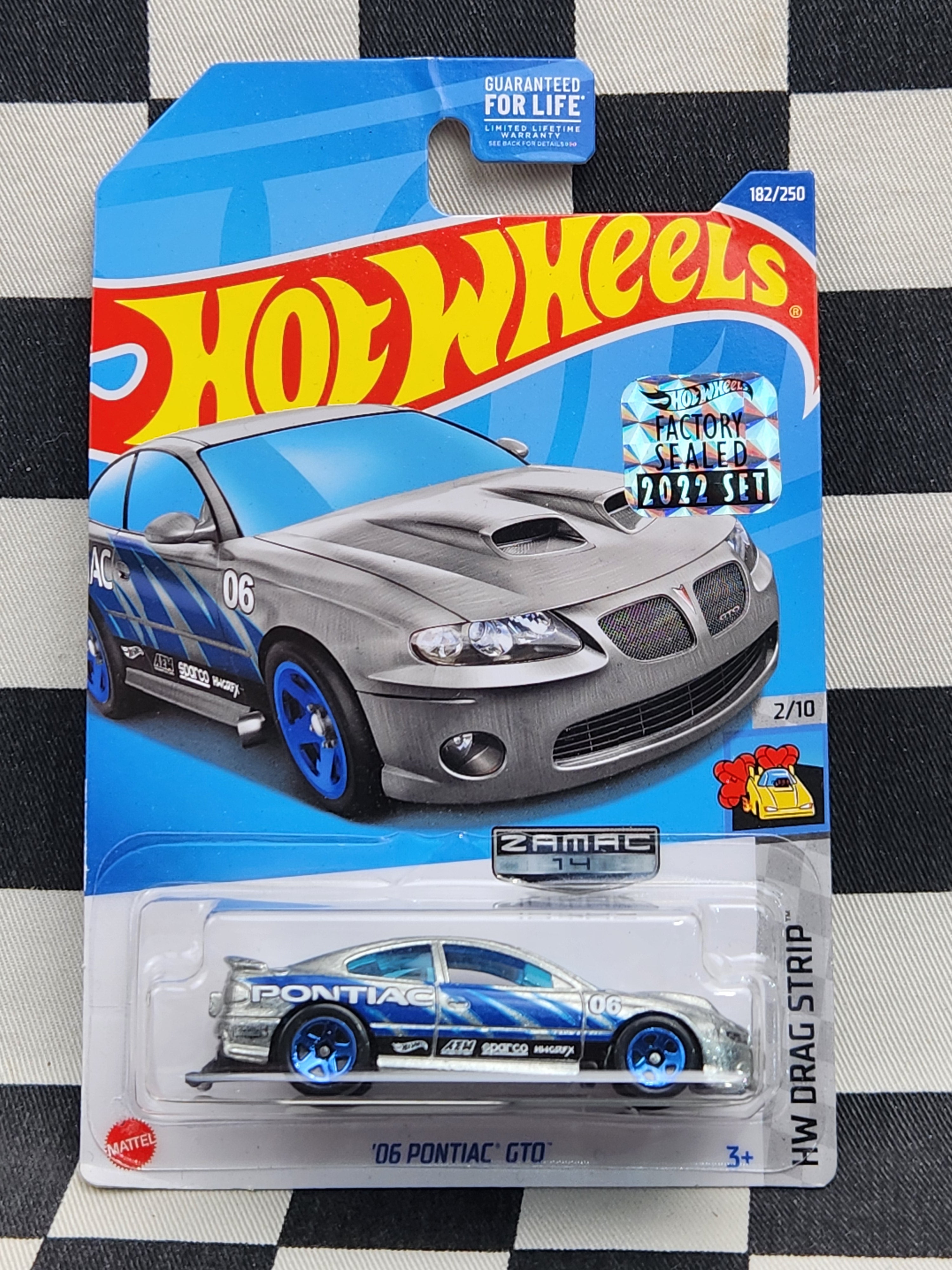 Hot Wheels 2022 Drag Strip ZAMAC Holden CV8 Monaro 06 Pontiac GTO