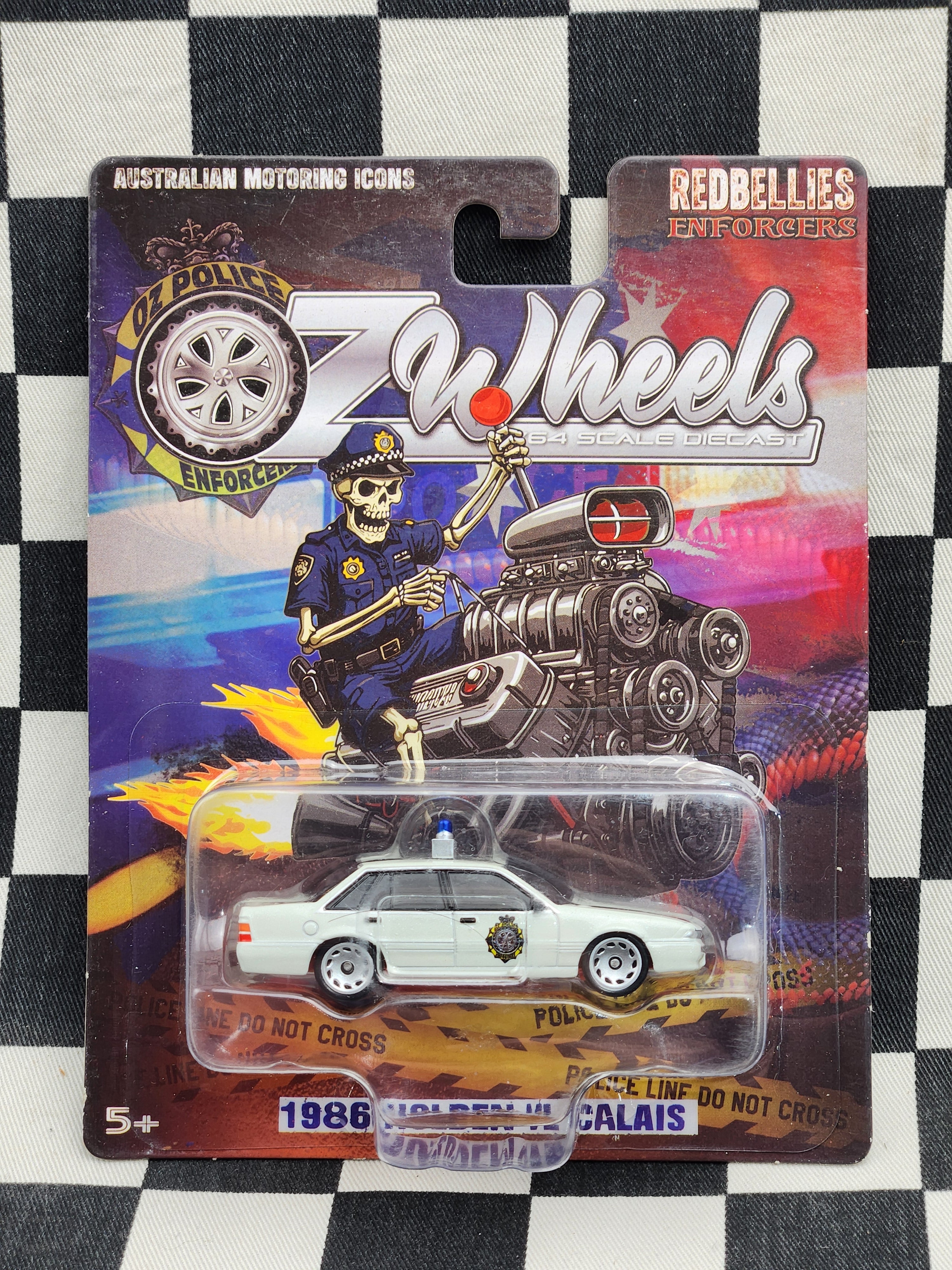 Oz Wheels Redbellies Enforcers Police Holden VL Calais