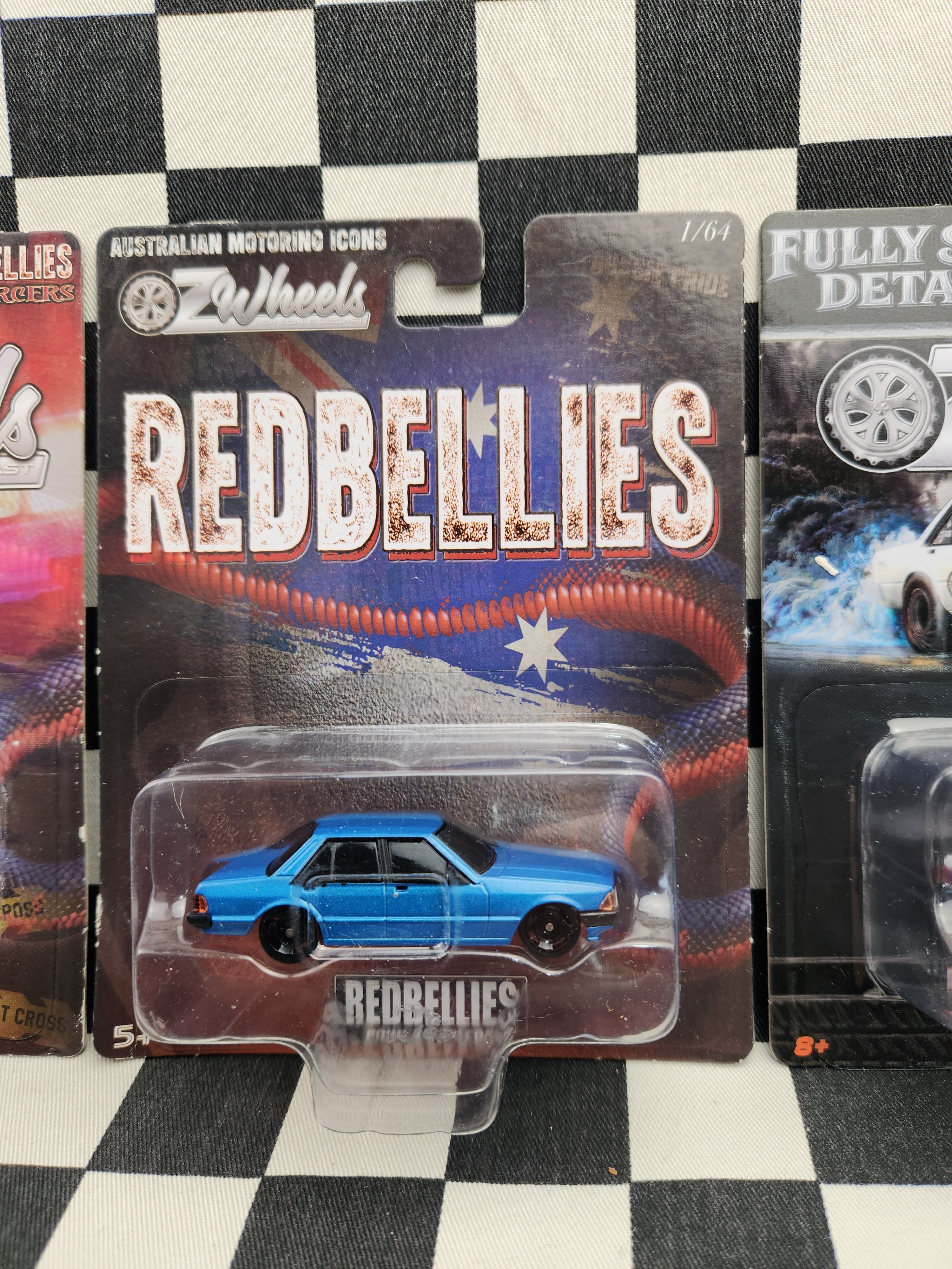 Oz Wheels ONLINE ONLY CLEARANCE SPECIAL Ford XD Falcon Bundle ALL 4 Cars NOT SOLD IN STORE No Protector Packs