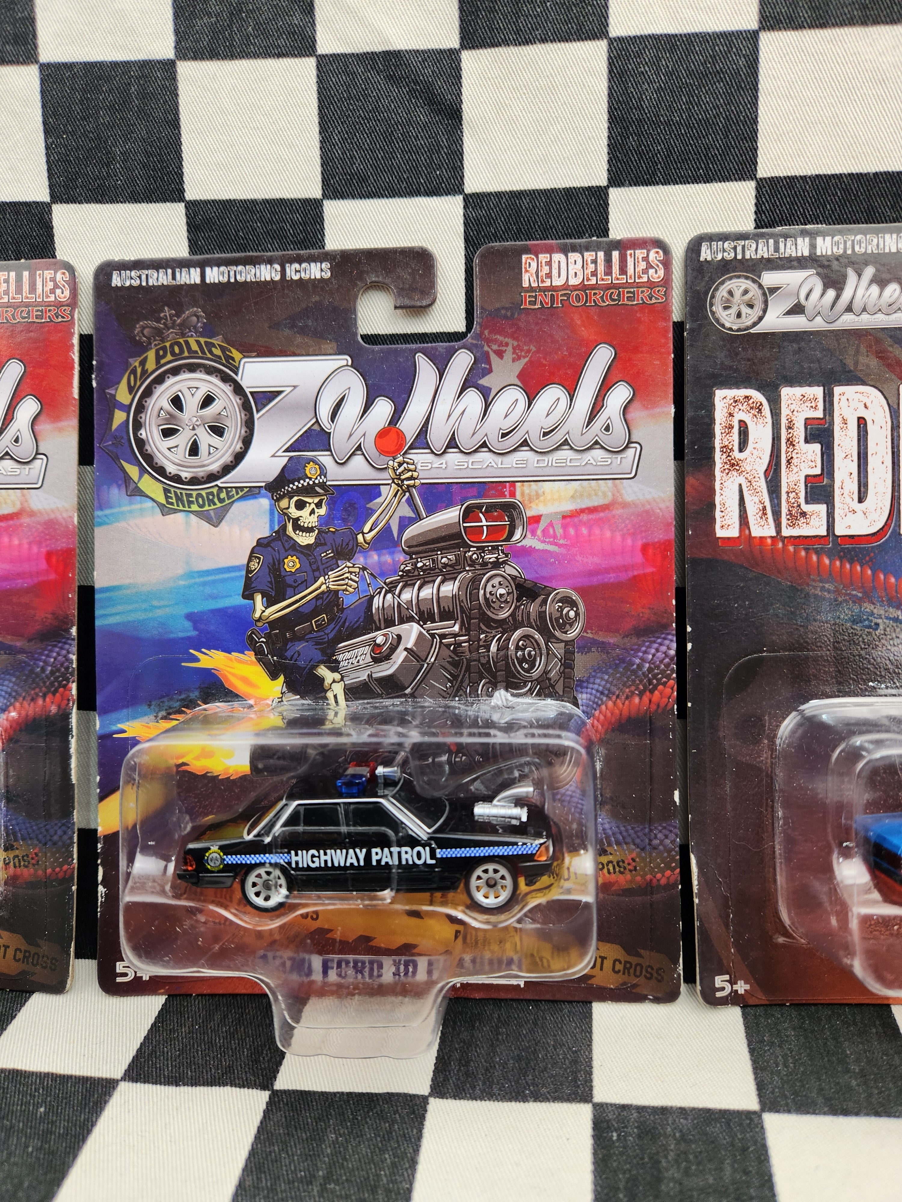 Oz Wheels ONLINE ONLY CLEARANCE SPECIAL Ford XD Falcon Bundle ALL 4 Cars NOT SOLD IN STORE No Protector Packs