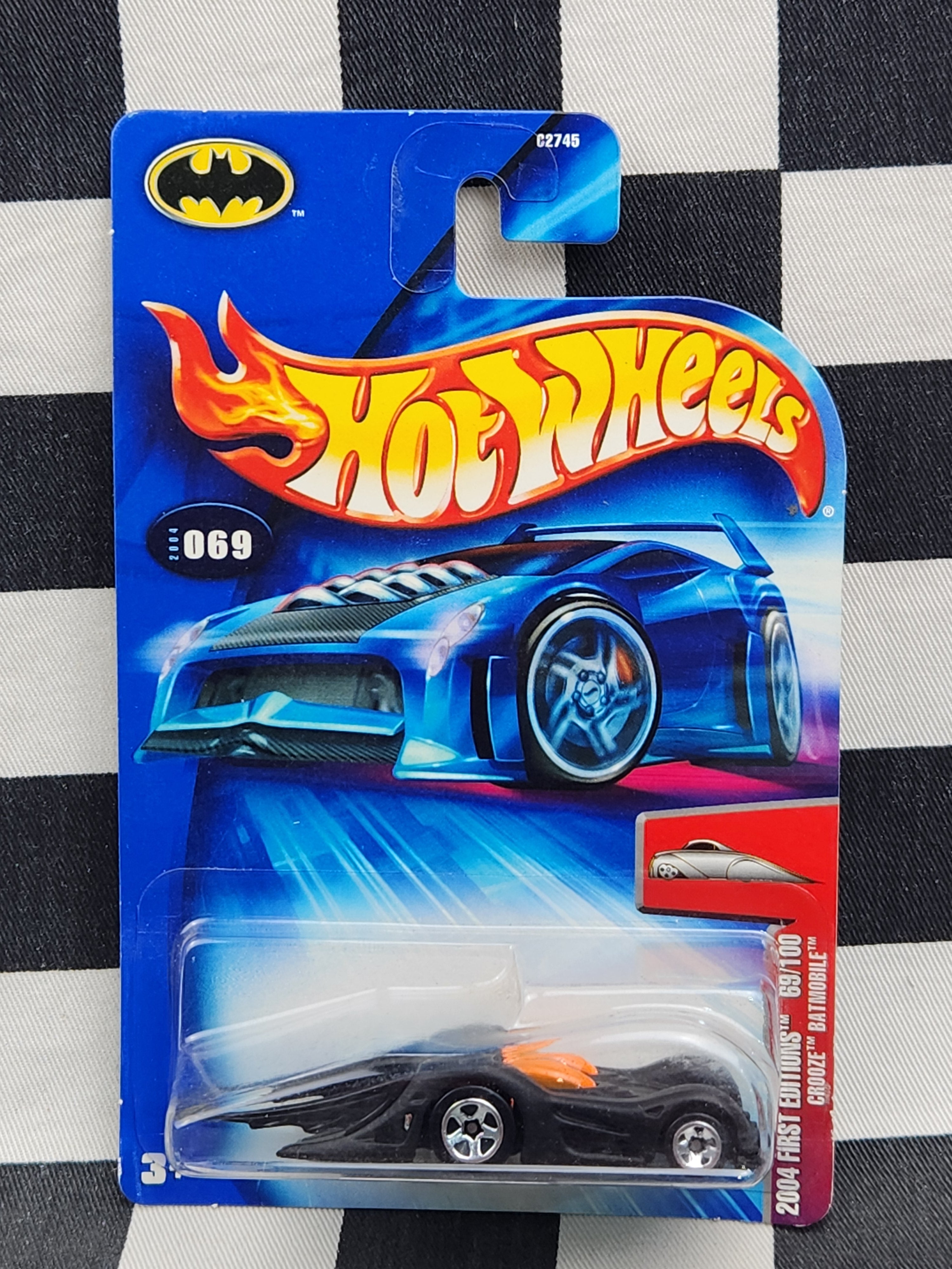 Hot Wheels 2004 First Edition Crooze Batmobile
