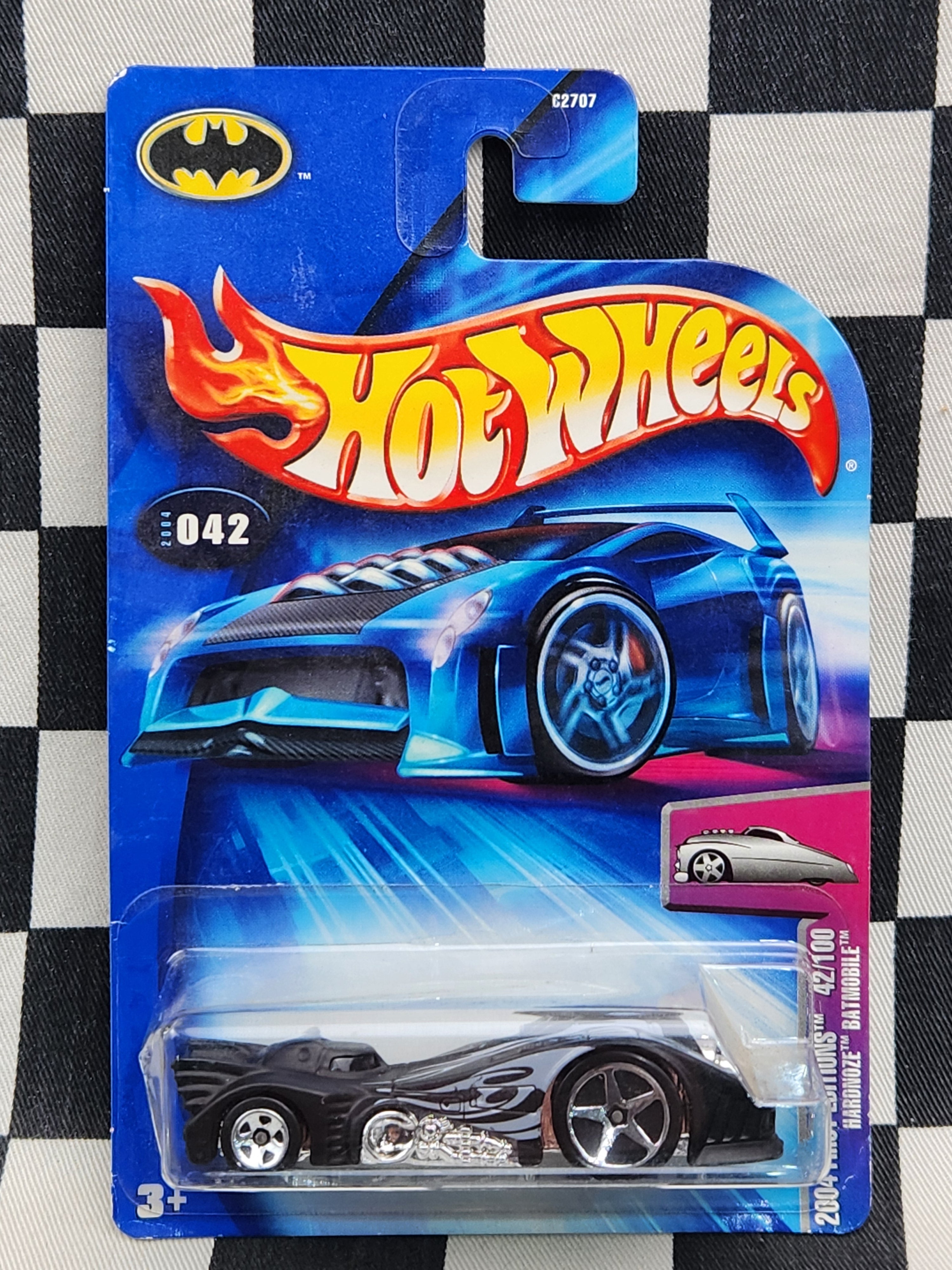 Hot Wheels 2004 First Edition Hardnoze Batmobile