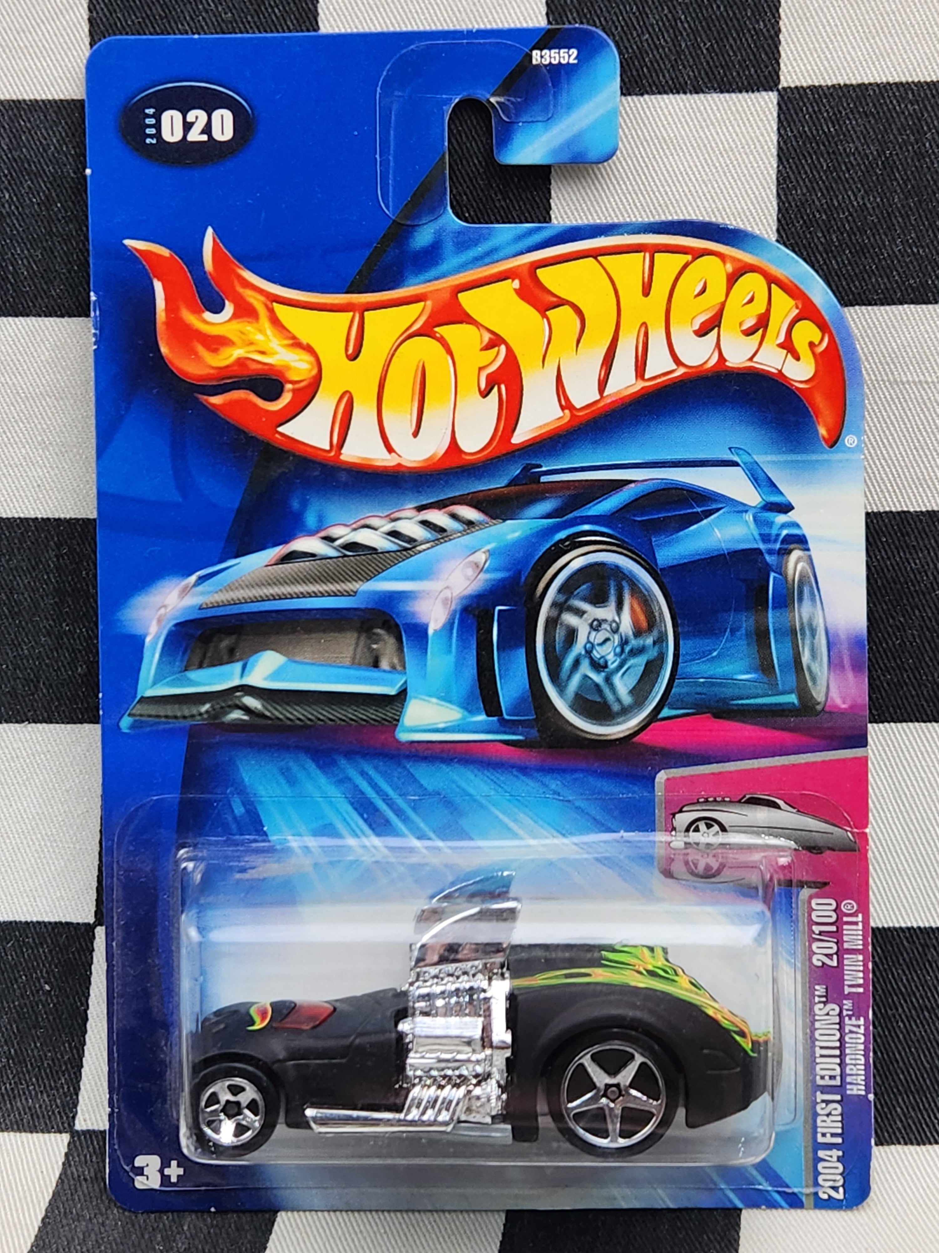 Hot Wheels 2004 First Edition Hardnoze Twin Mill