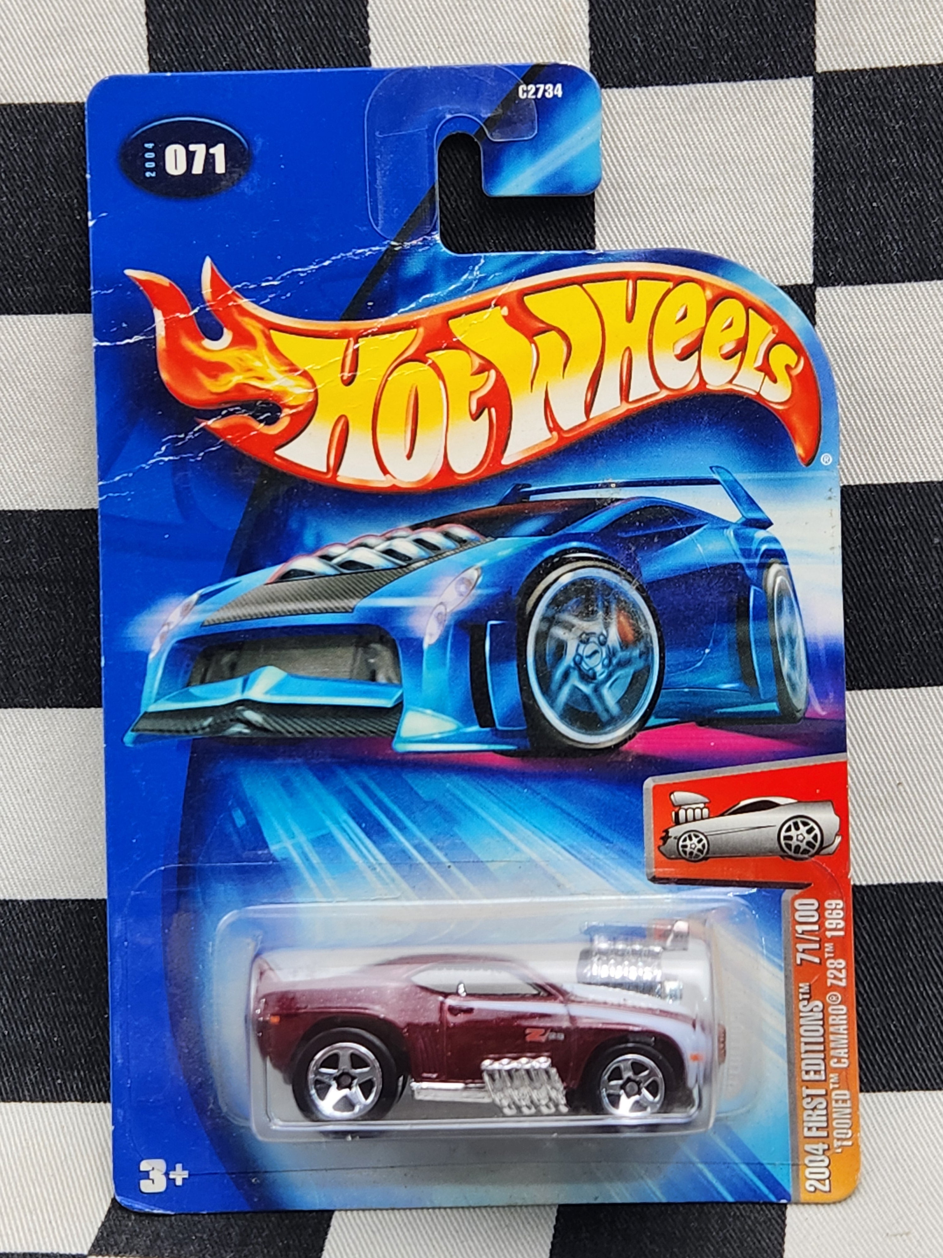 Hot Wheels 2004 Tooned 1969 Camaro Z28