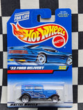 Hot Wheels 1999 #996 32 Ford Delivery Blue