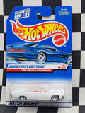 Hot Wheels 2000 First Edition 1964 Lincoln Continental White