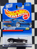 Hot Wheels 1999 #1092 58 Corvette Black