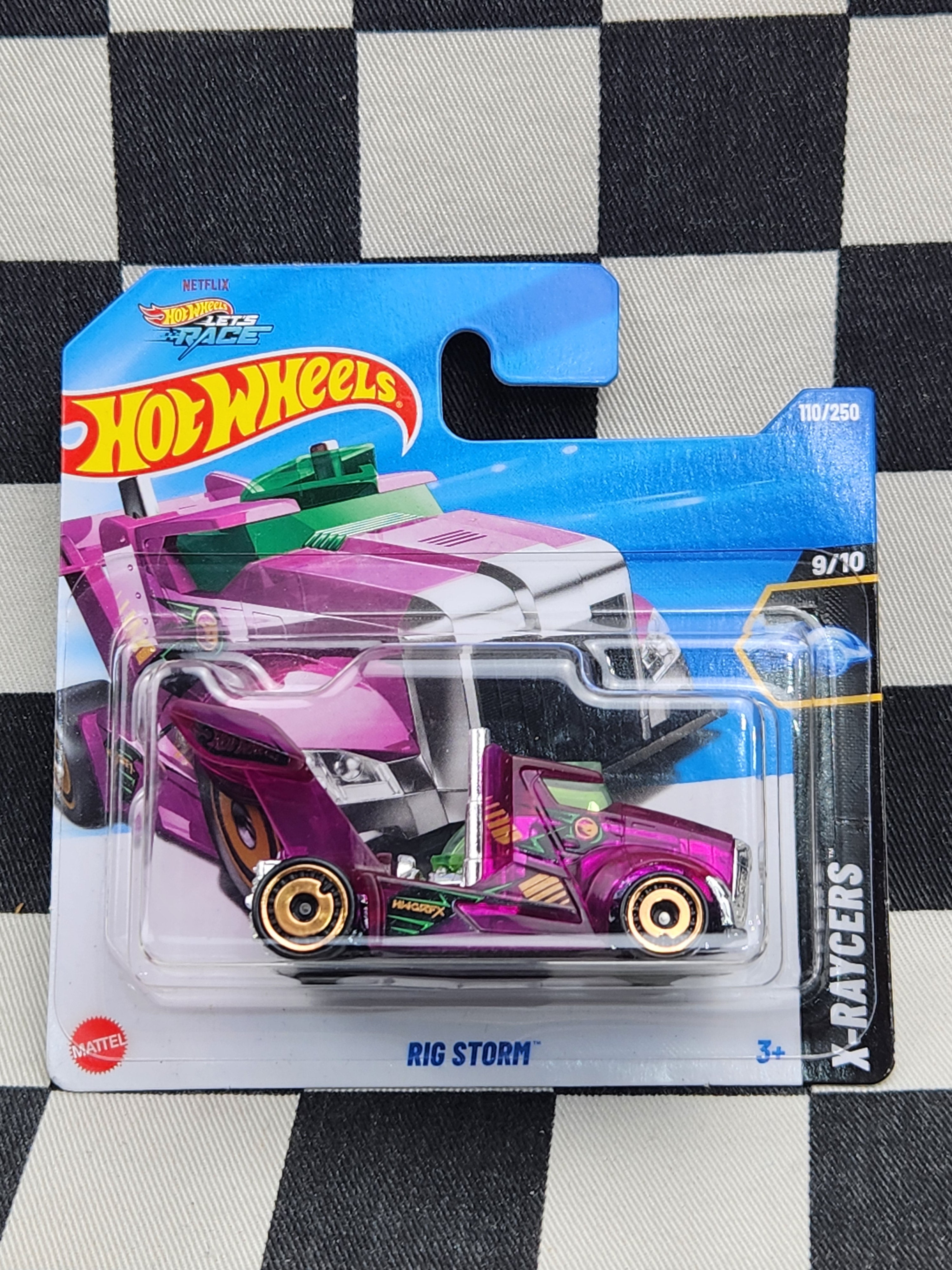 Hot Wheels 2025 X-Raycers TREASURE HUNT Rig Storm