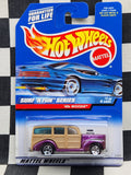 Hot Wheels 1999 Surf n Fun Series 40s Ford Woodie Wagon Purple
