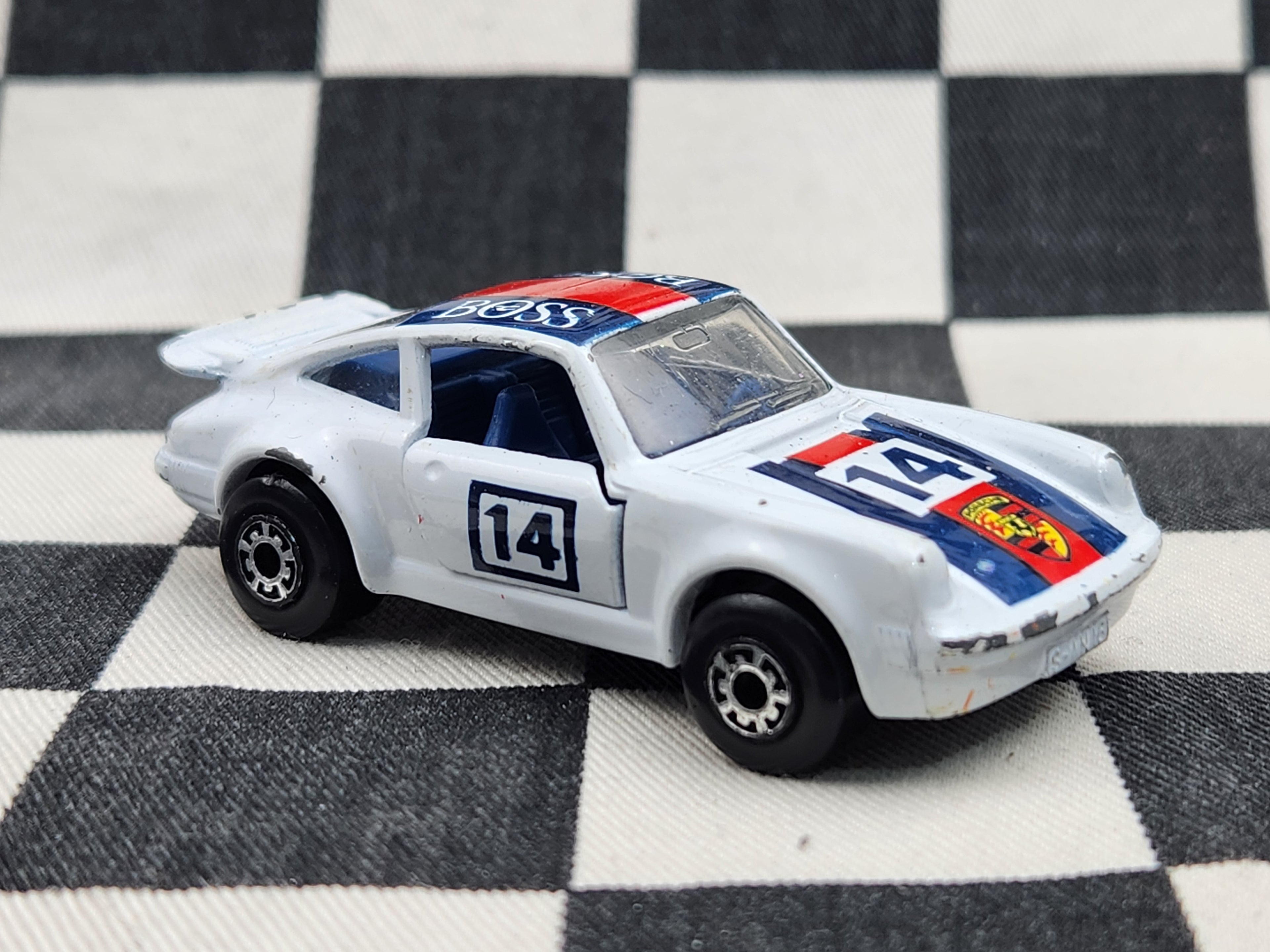 Vintage Loose Matchbox Porsche Turbo 'BOSS'
