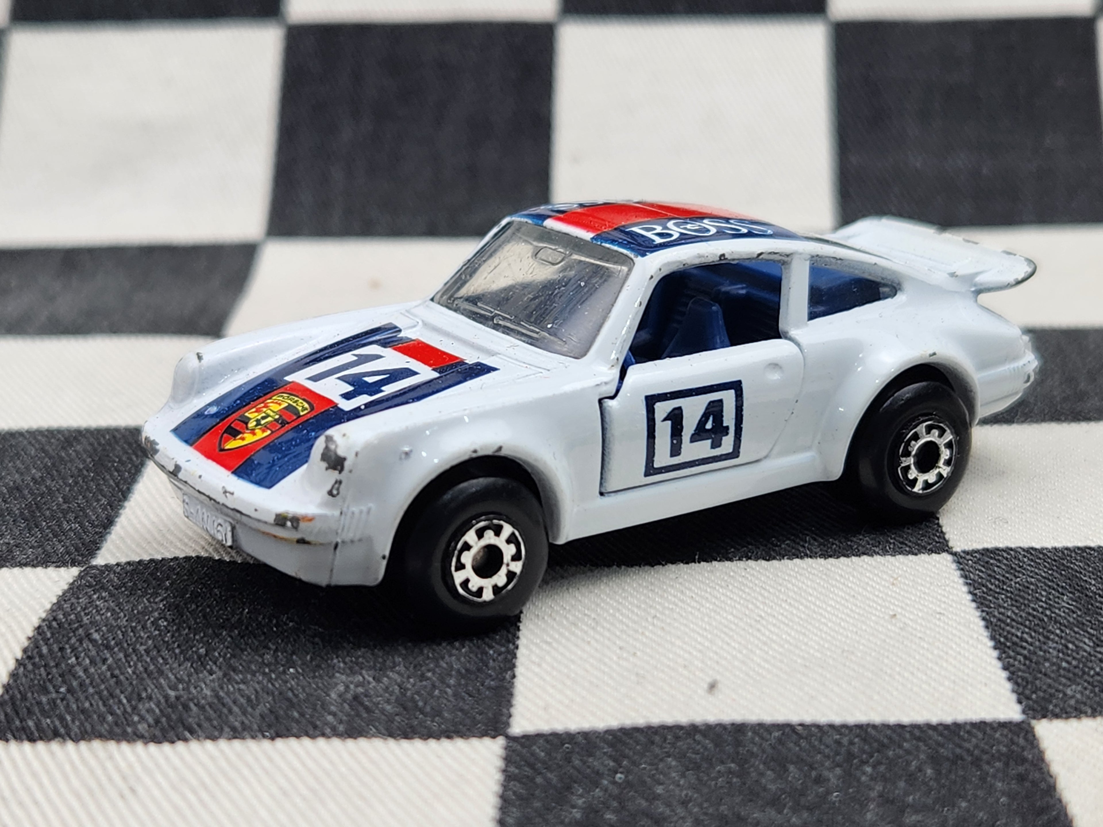 Vintage Loose Matchbox Porsche Turbo 'BOSS'