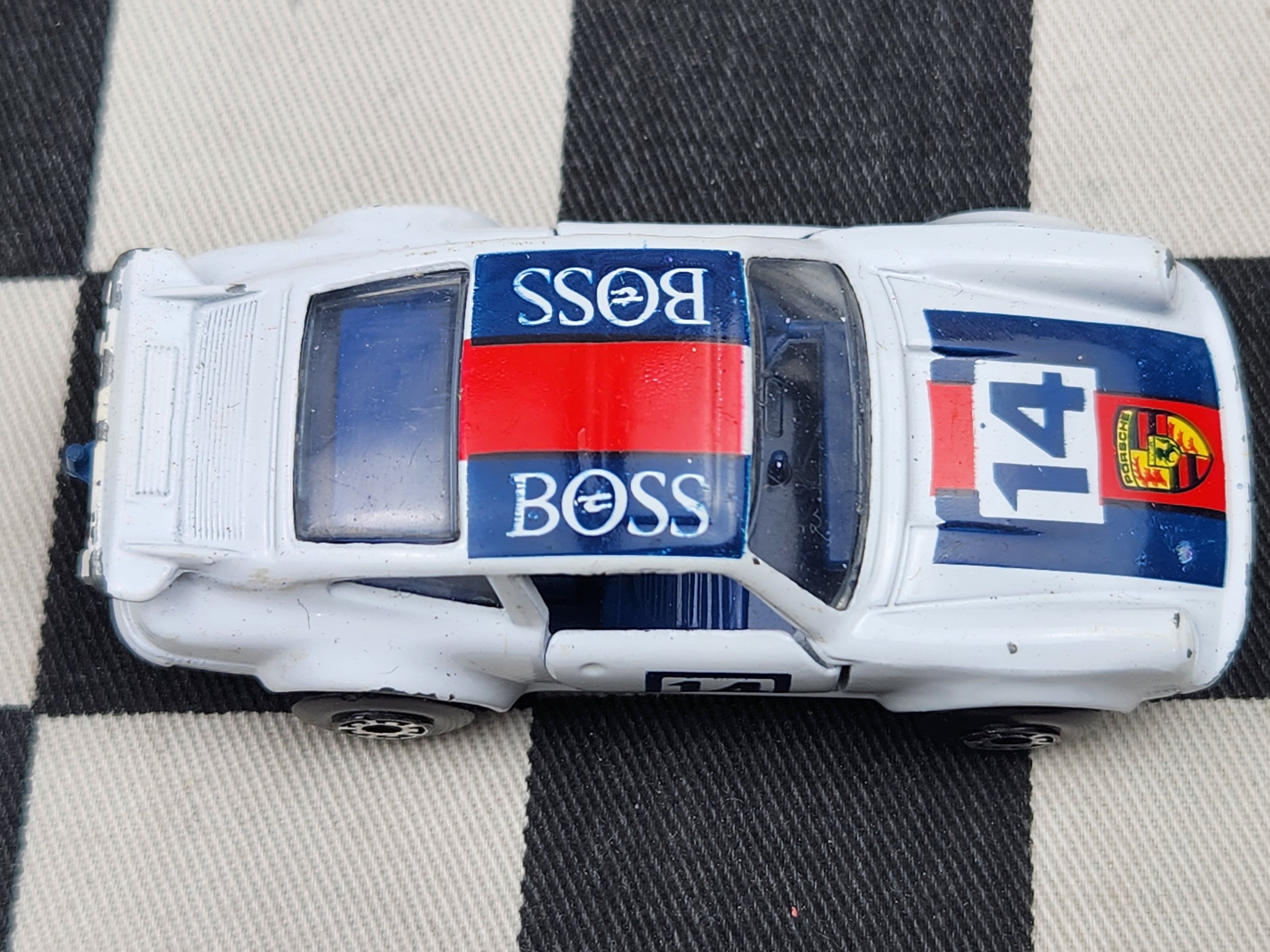 Vintage Loose Matchbox Porsche Turbo 'BOSS'