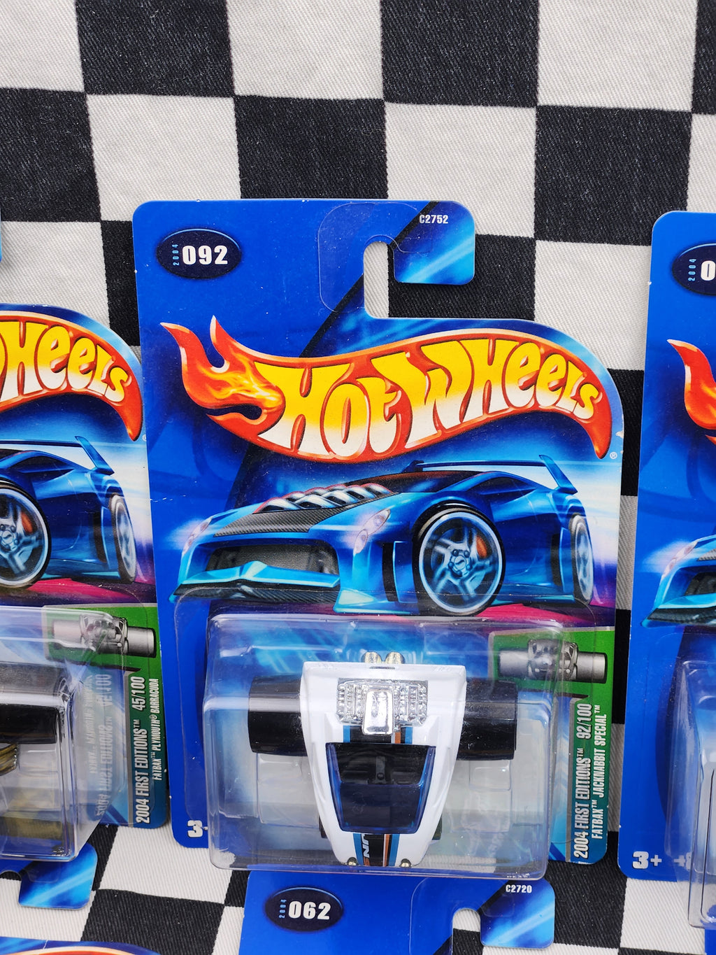 Hot Wheels 2004 First Editions Fatbax Set of 10 Cars plus Variation Colour