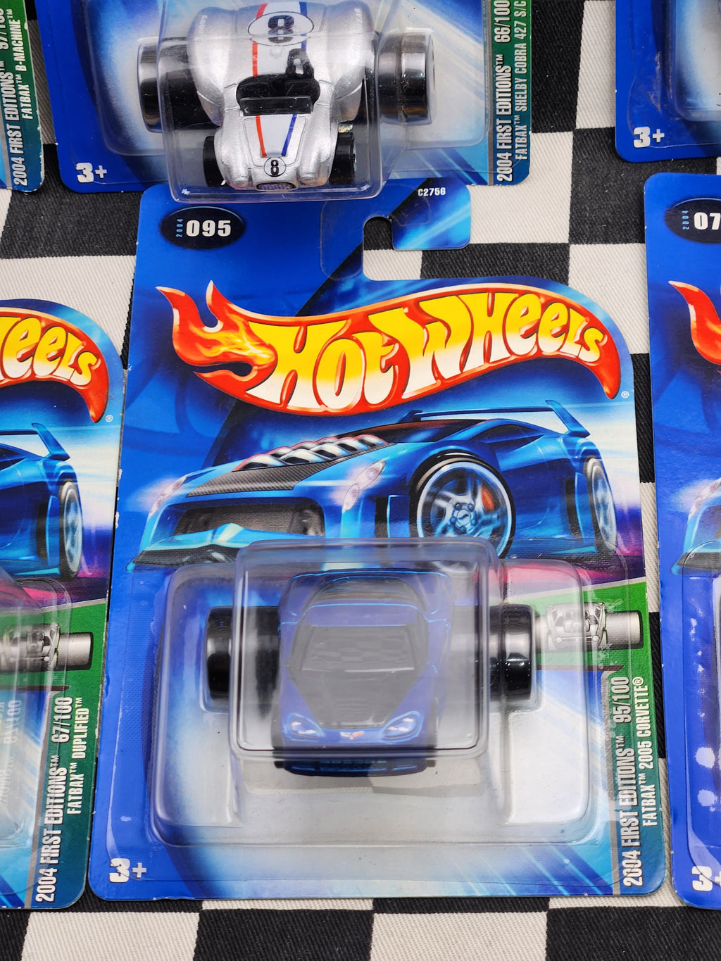 Hot Wheels 2004 First Editions Fatbax Set of 10 Cars plus Variation Colour