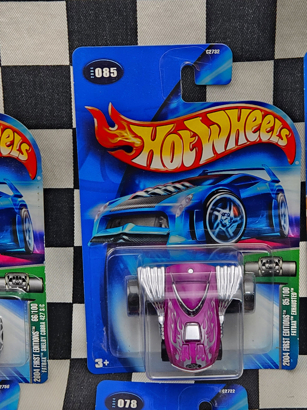Hot Wheels 2004 First Editions Fatbax Set of 10 Cars plus Variation Colour