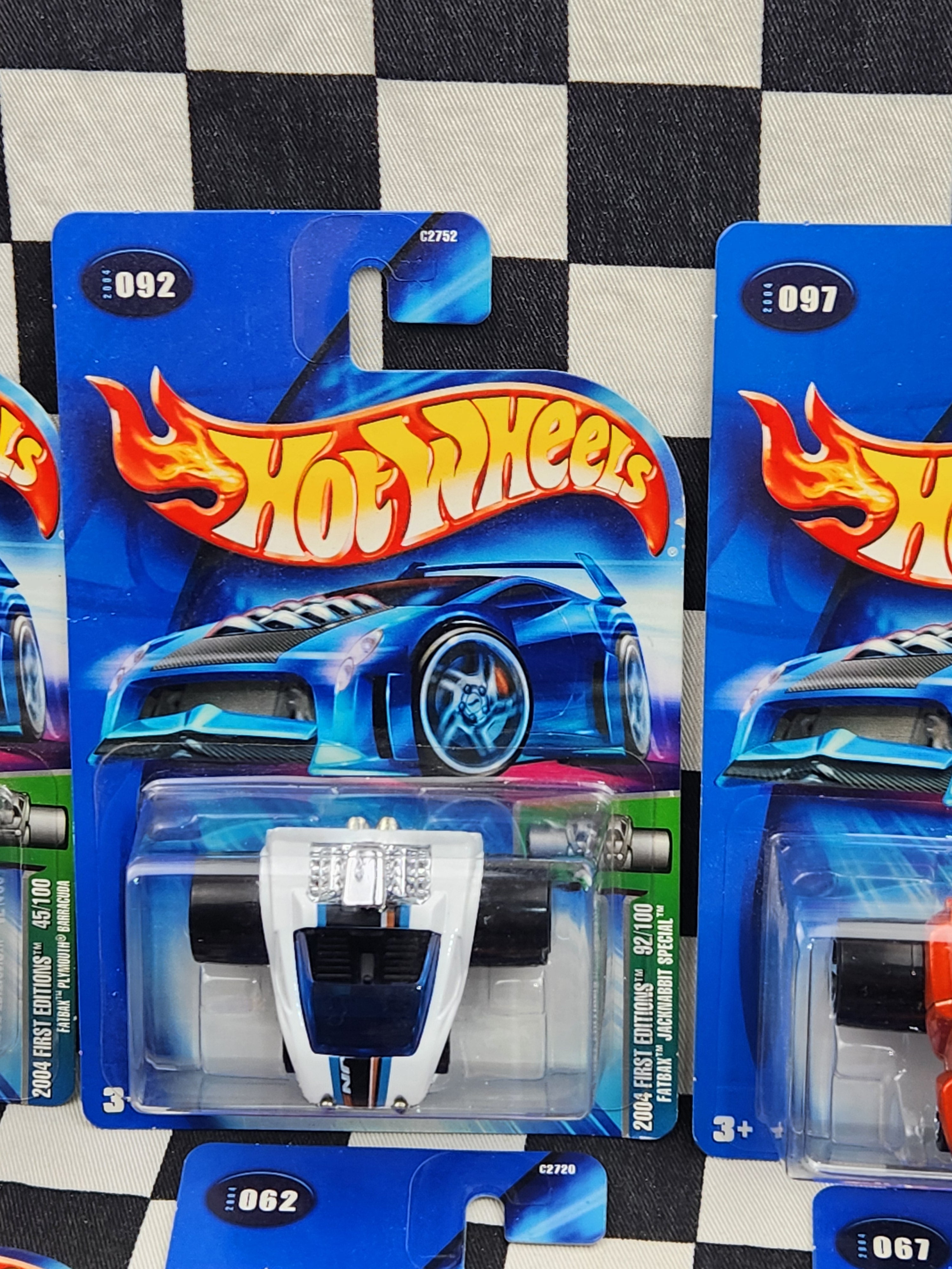 Hot Wheels 2004 First Editions Fatbax Set of 10 Cars plus Variation Colour