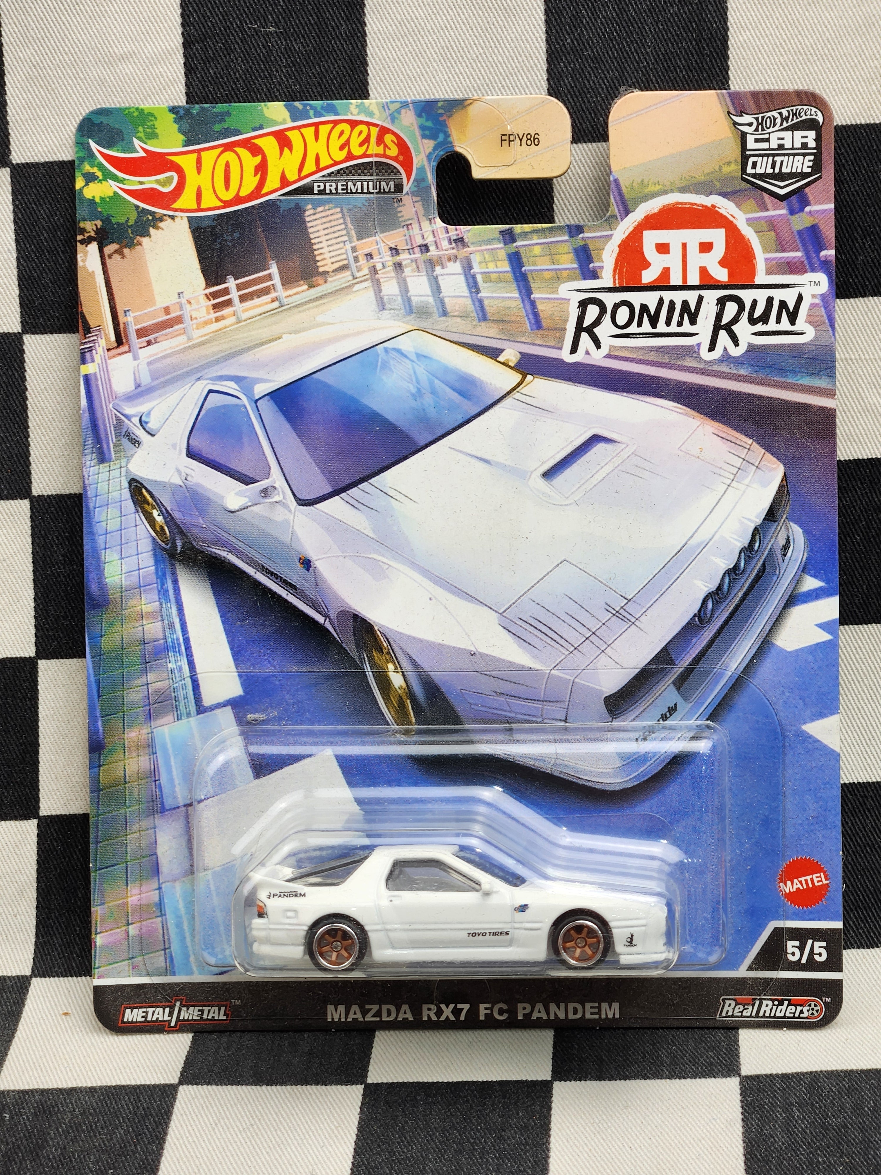 Hot Wheels Premium Ronin Run Mazda RX7 FC Pandem