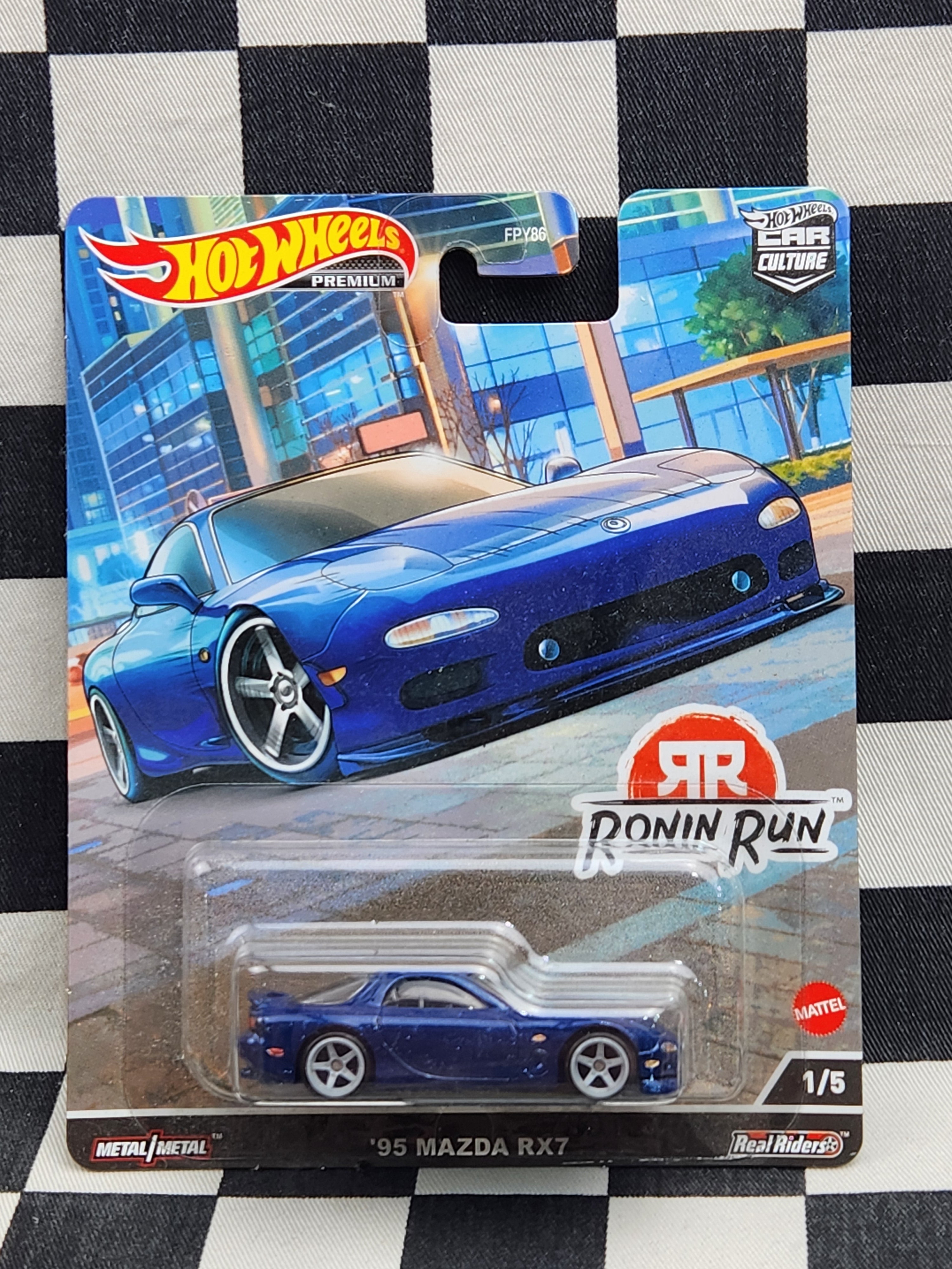 Hot Wheels Premium Ronin Run 95 Mazda RX7