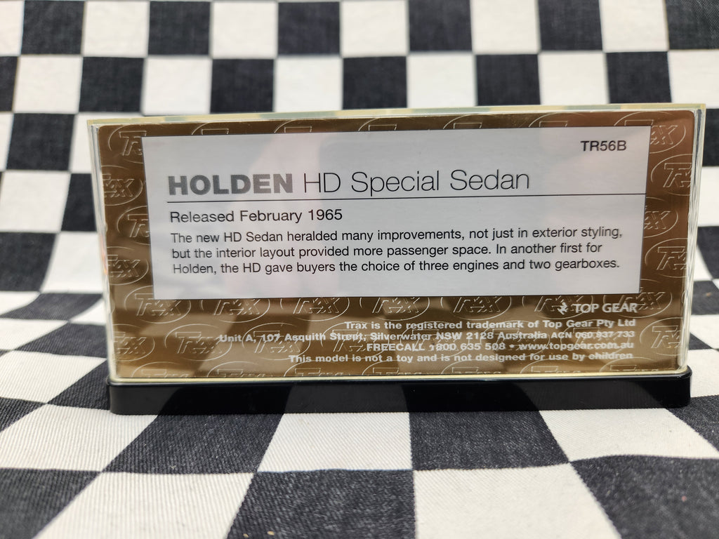Trax 1:43 Holden Hd Special Sedan TR56B