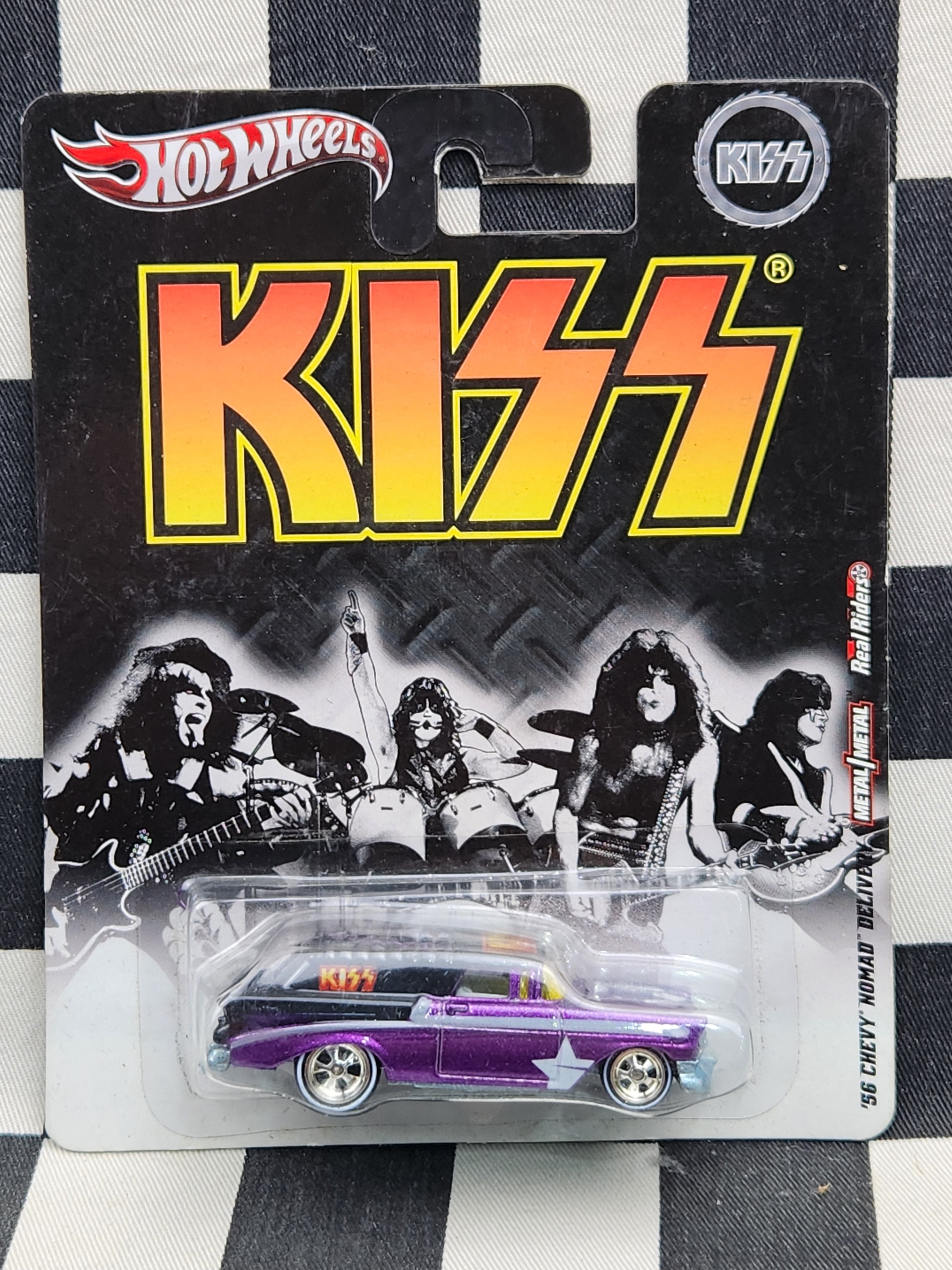Hot Wheels Premium Kiss 56 Chevy Nomad Delivery
