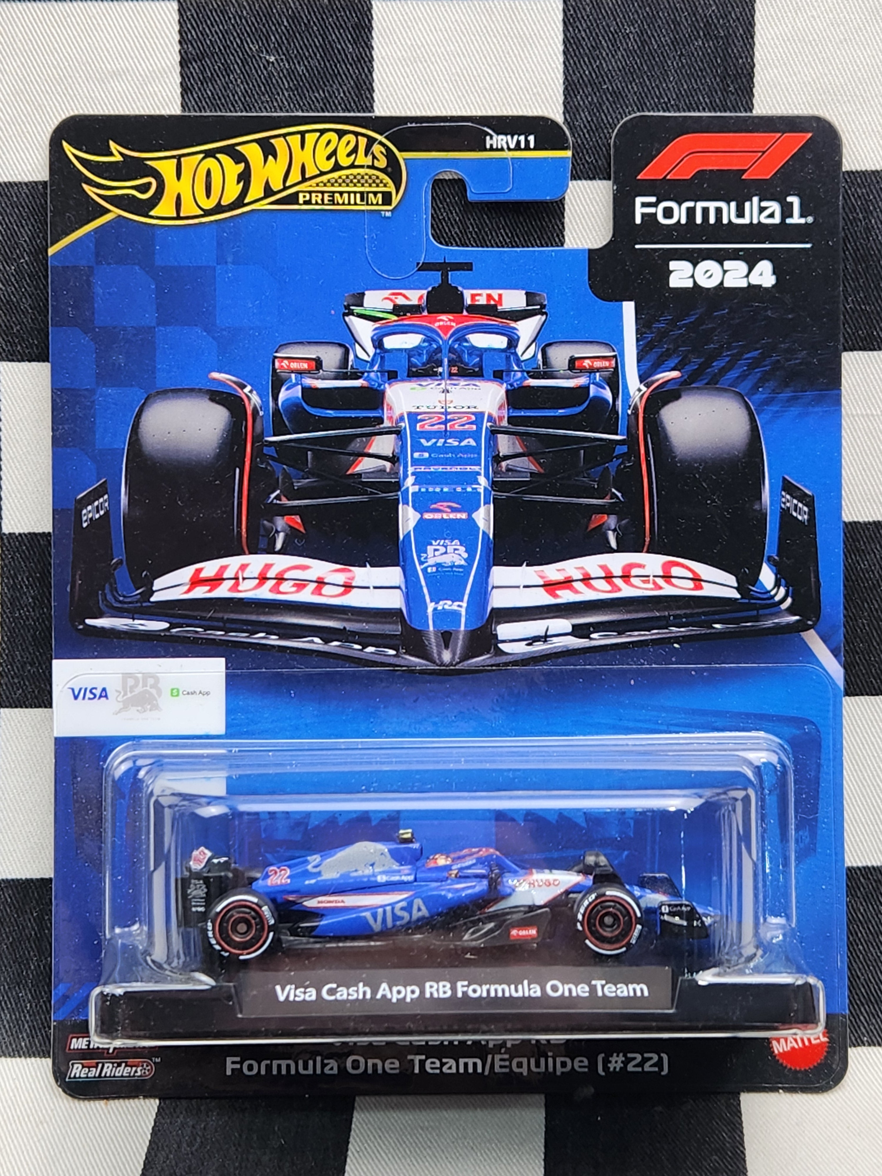 Hot Wheels 2024 Formula 1 Visa Cash App RB F1 Team /Equipe #22