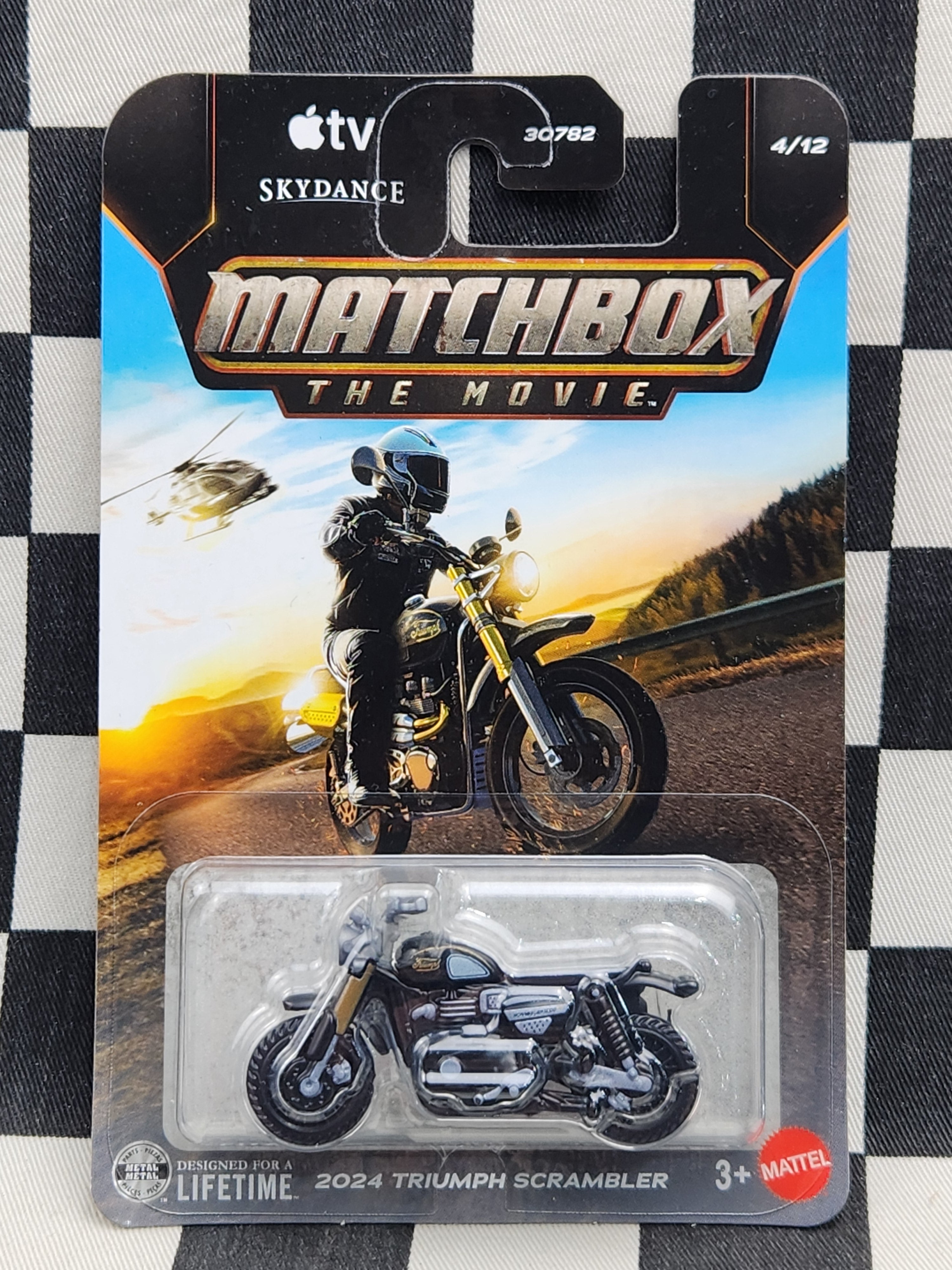 Matchbox The Movie 2024 Triumph Scrambler