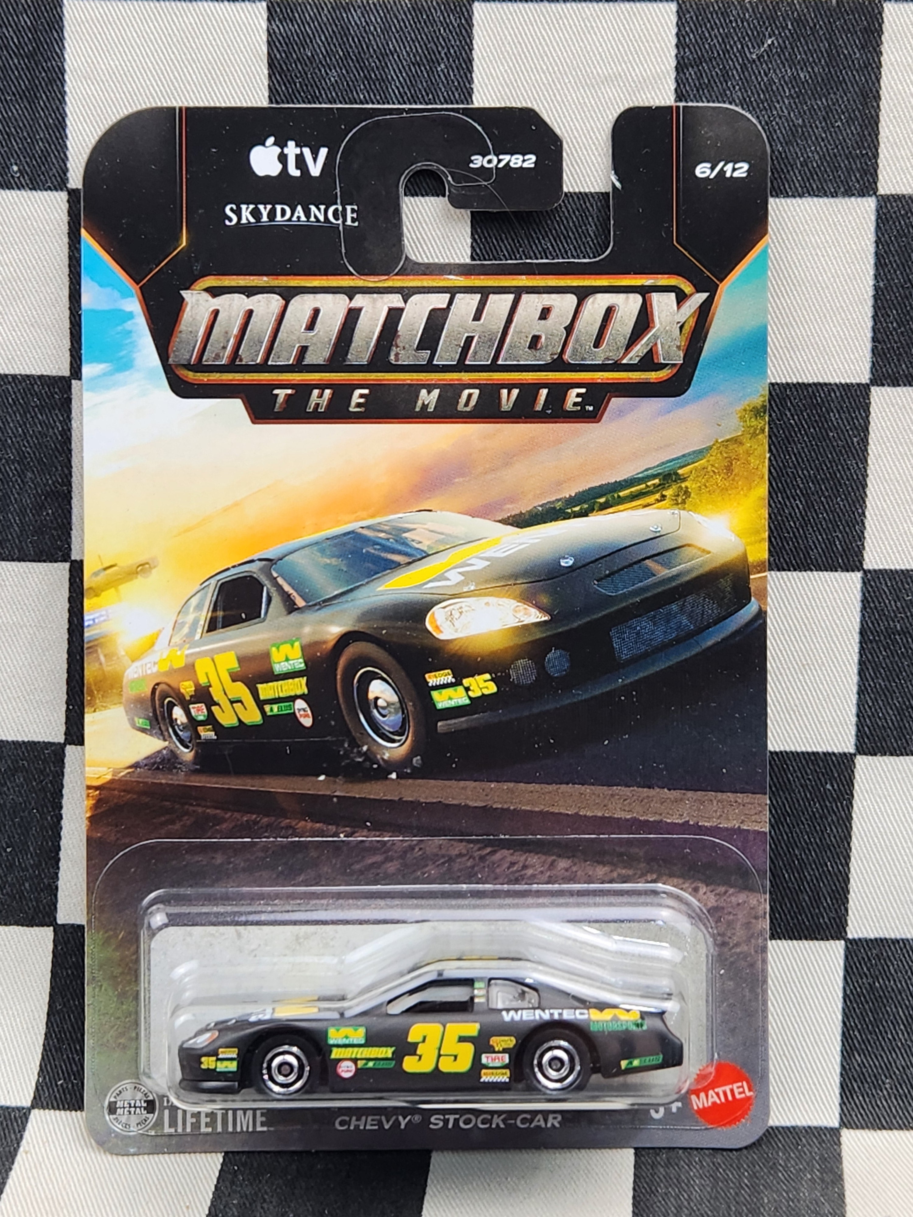 Matchbox The Movie Chevy Stock Car