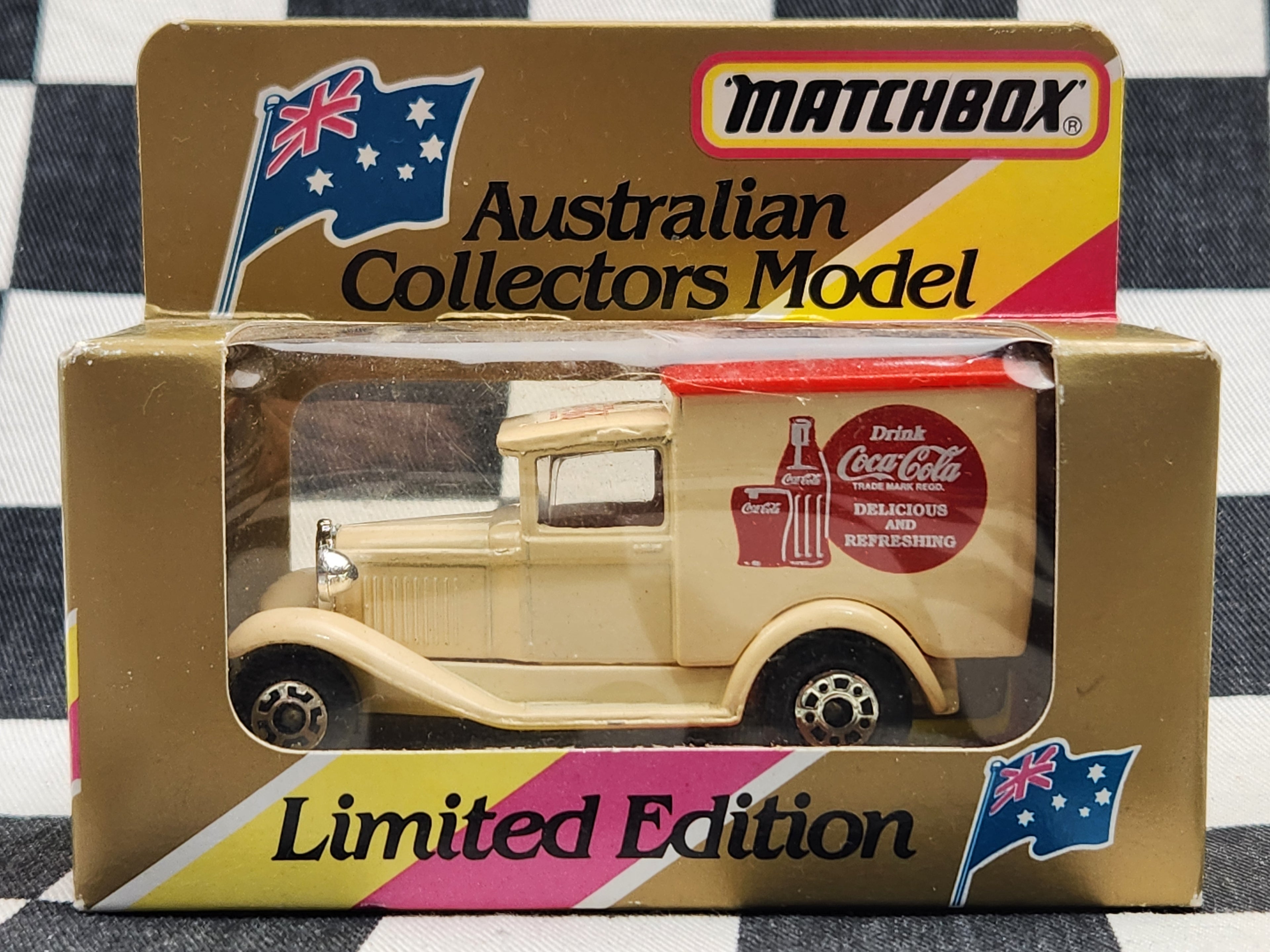 Matchbox Australian Exclusive 1930 Model A Van Coca Cola