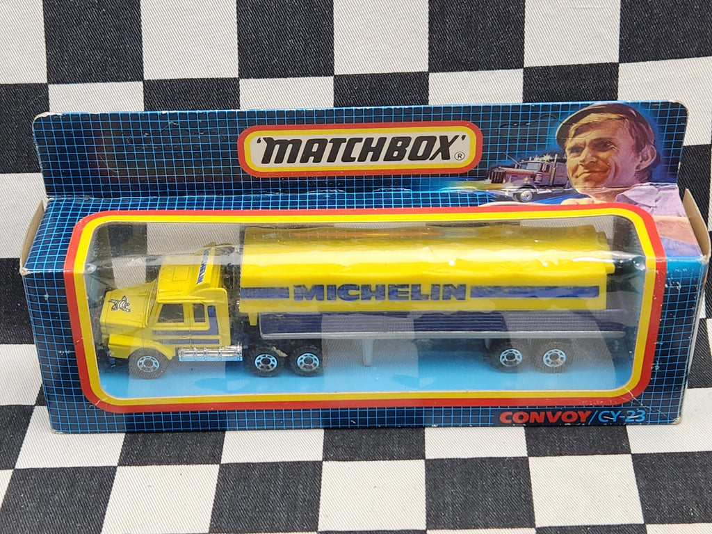 Matchbox Convoy Michelin cy23 Scania Covered Truck