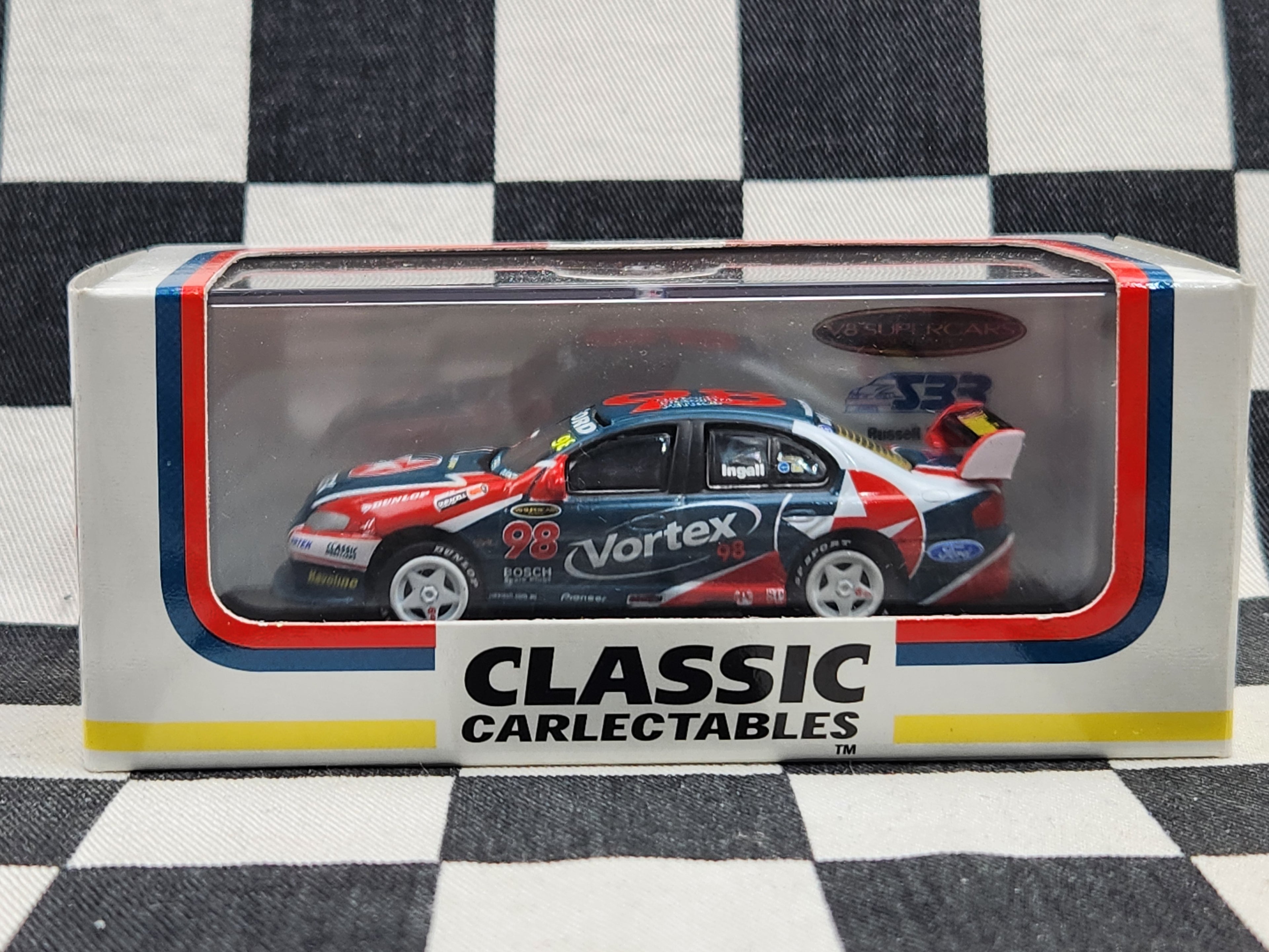 Classic Carlectables 1:64 Ford BA Falcon Stone Brothers Racing 2004 Championship Runner Up Ingall