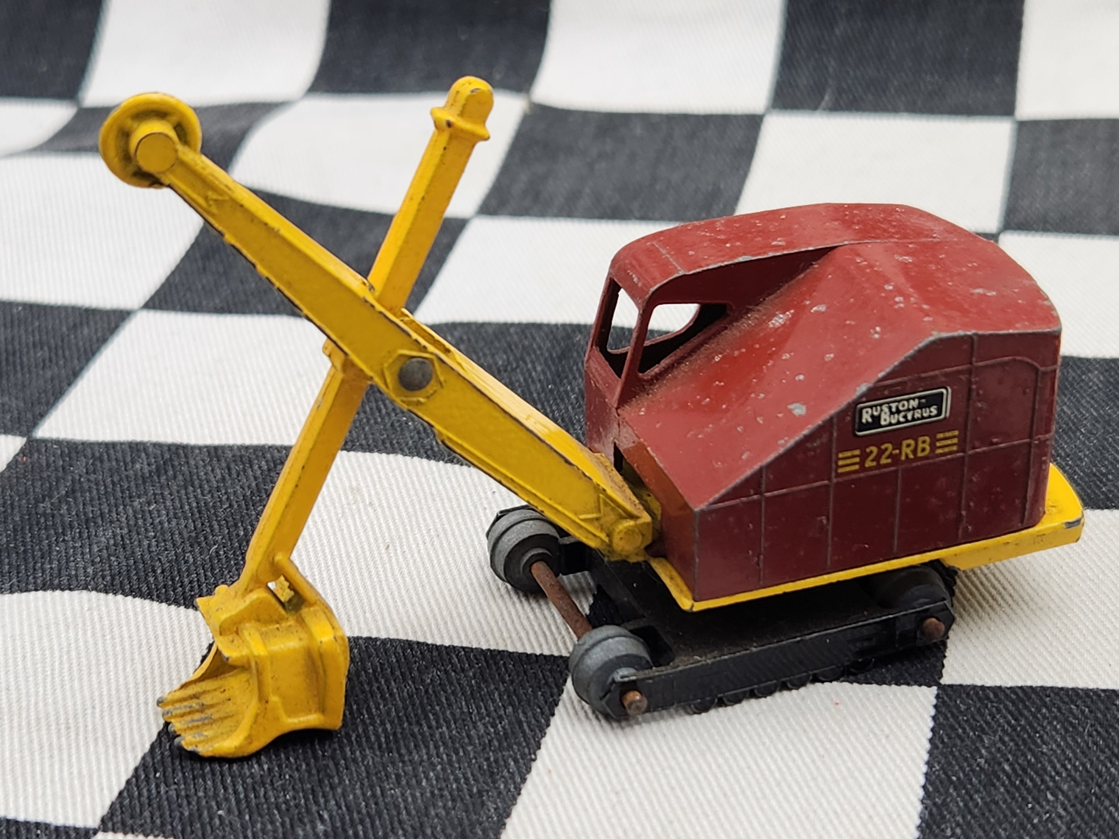 Vintage Loose Matchbox Lesney Ruston Bucyrus Digger