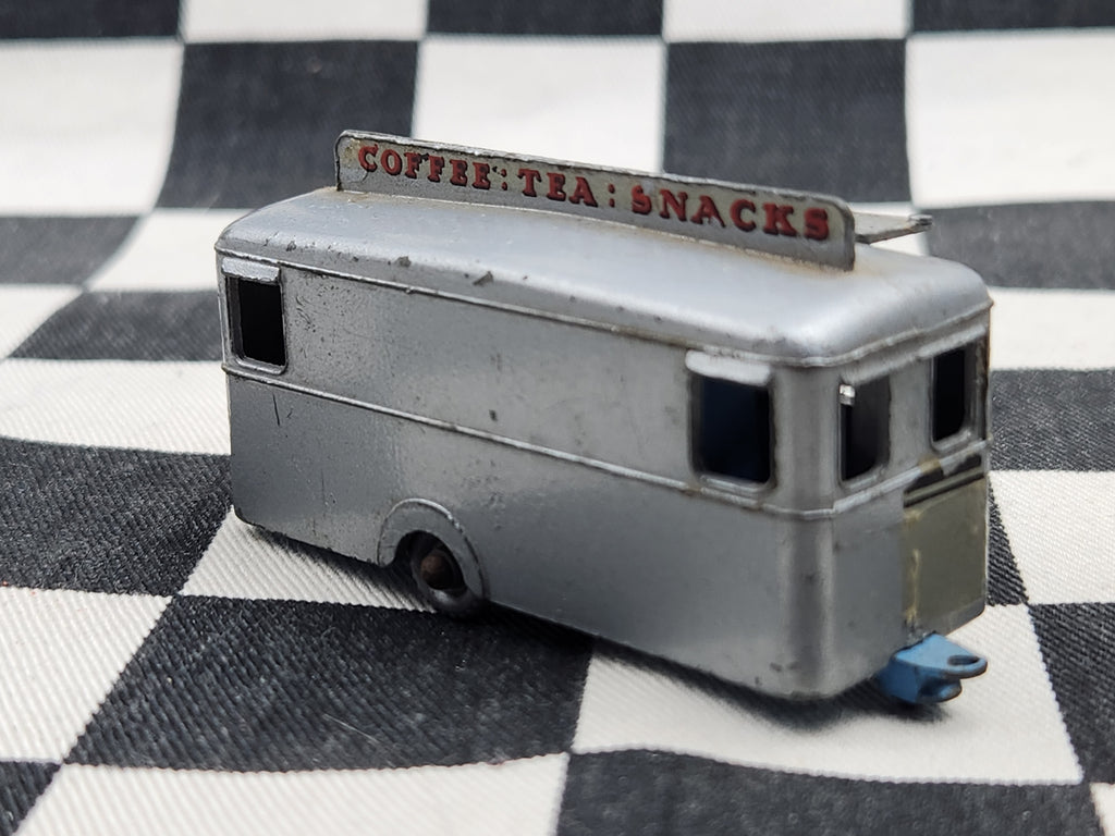 Vintage Loose Matchbox Lesney Mobile Canteen Blue Base