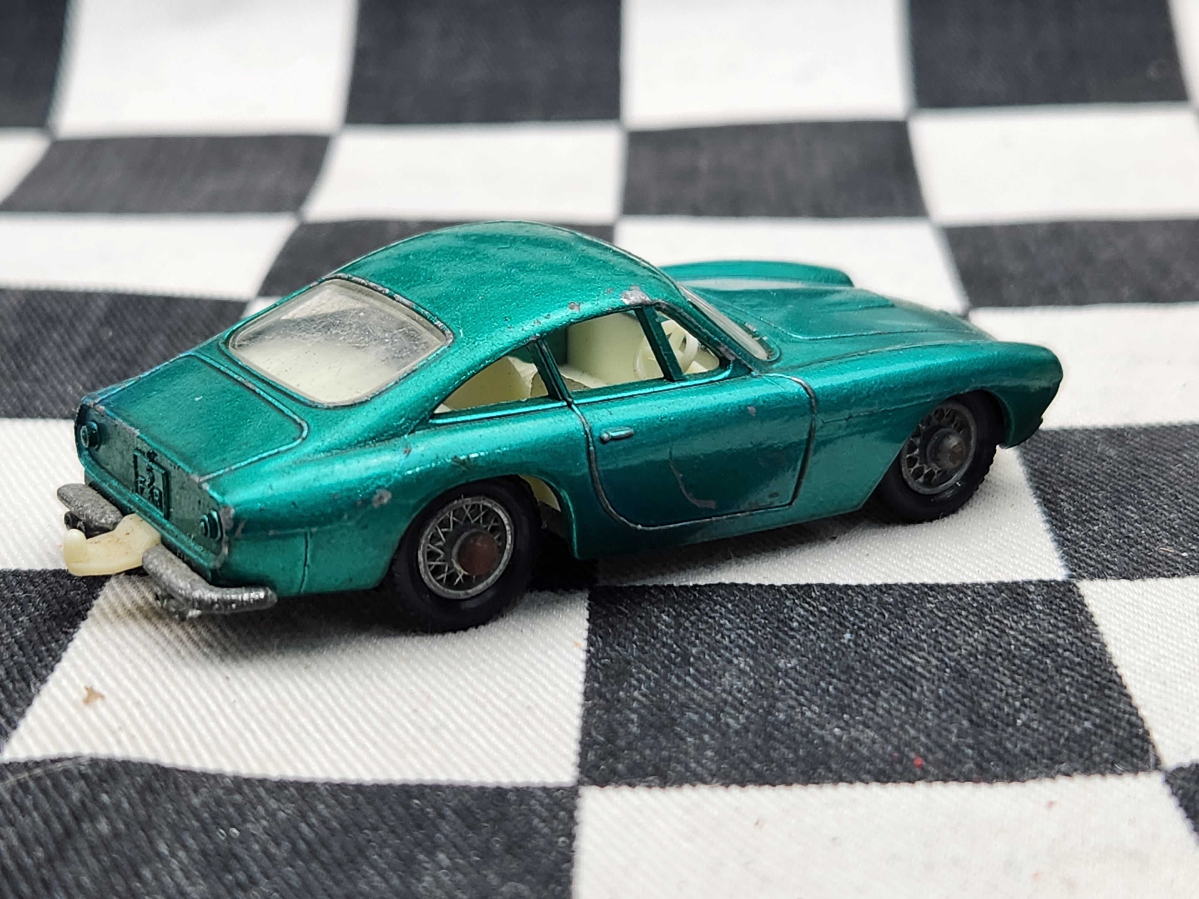 Vintage Loose Matchbox Lesney Ferrari Berlinetta Green
