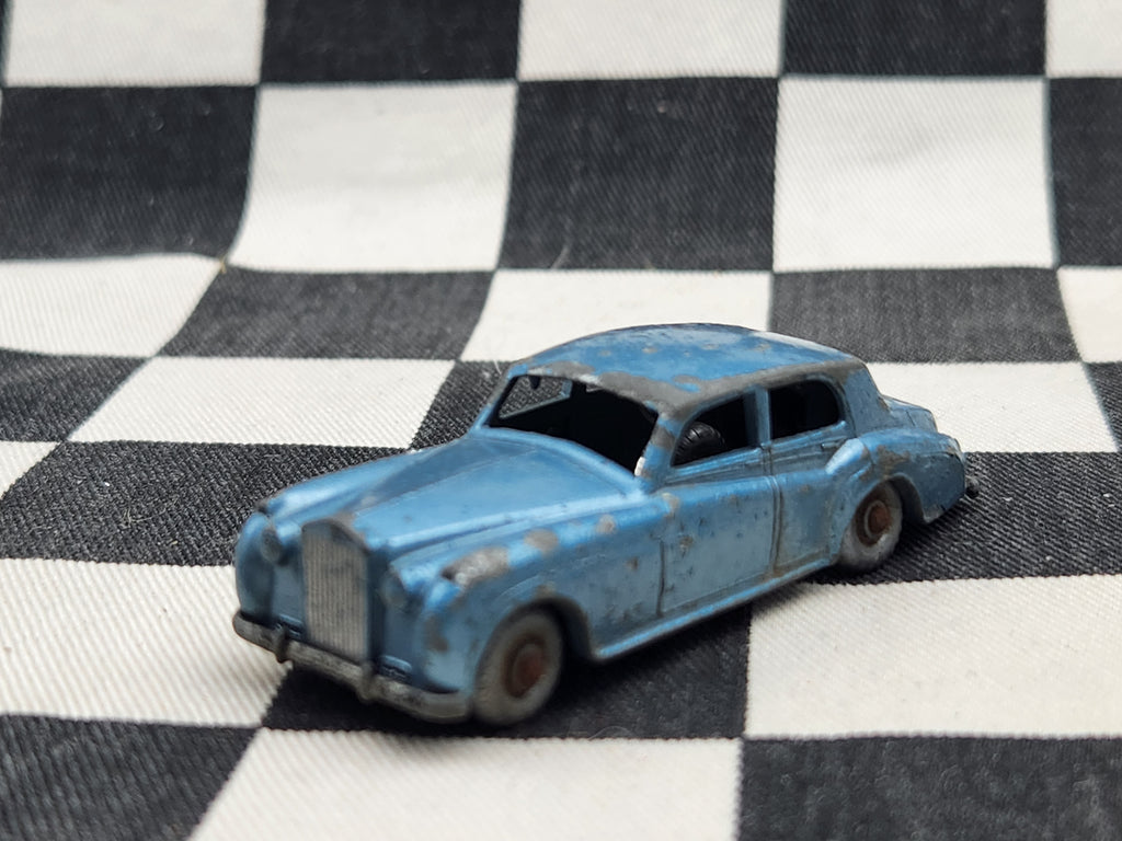 Vintage Loose Matchbox Lesney Rolls Royce Silver Cloud Blue