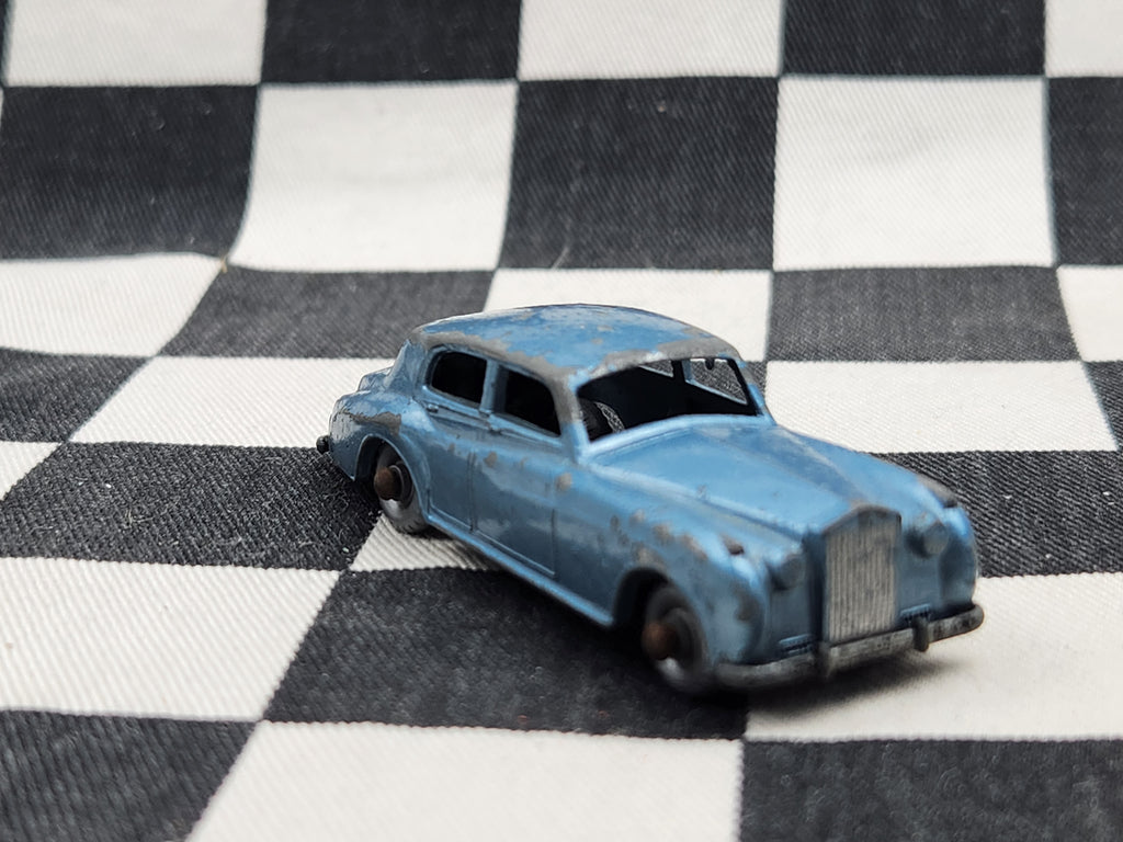 Vintage Loose Matchbox Lesney Rolls Royce Silver Cloud Blue