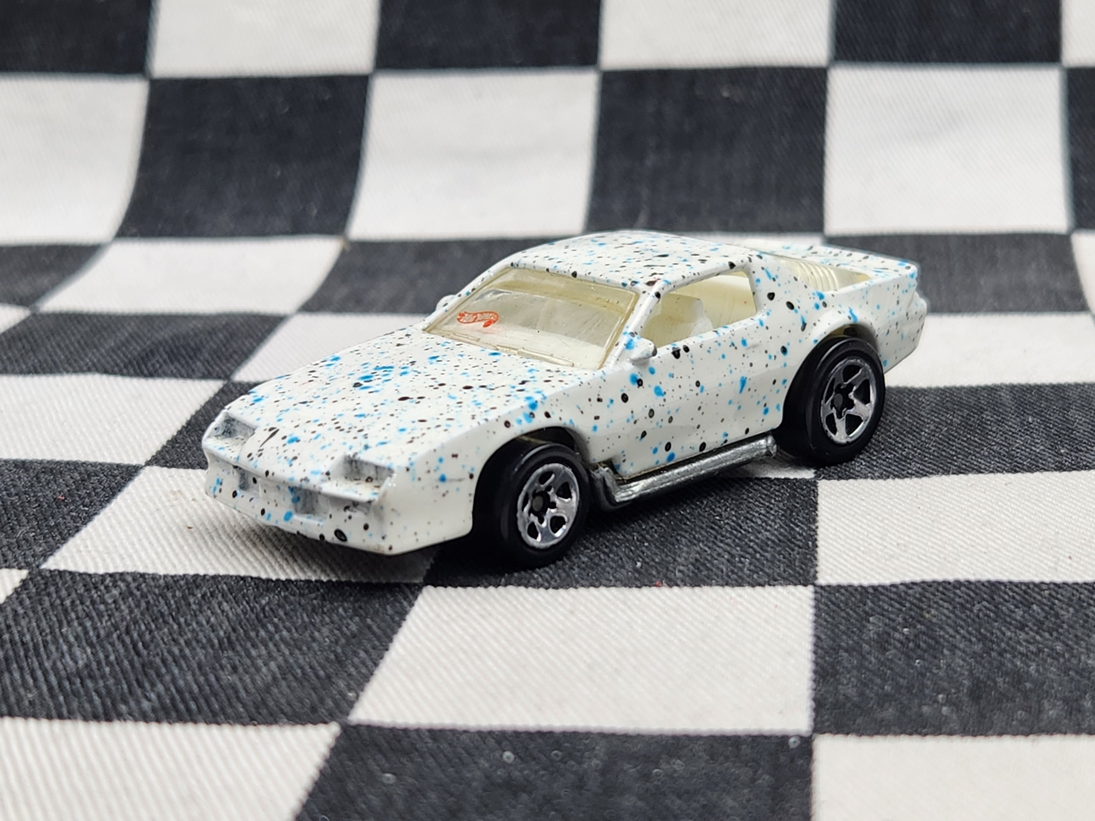 Vintage Loose Hot Wheels Iroc Z Camaro Splatter Paint