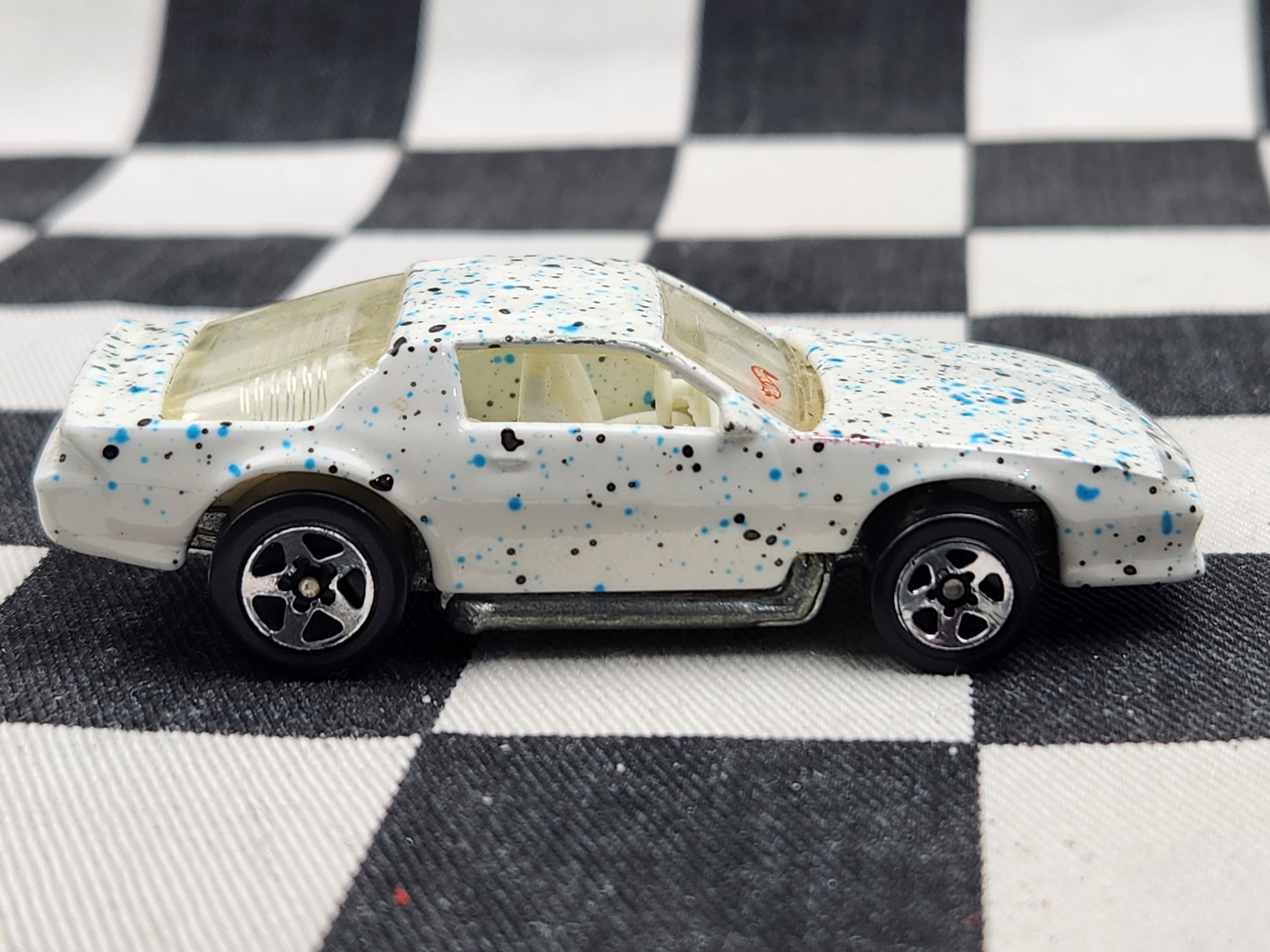 Vintage Loose Hot Wheels Iroc Z Camaro Splatter Paint