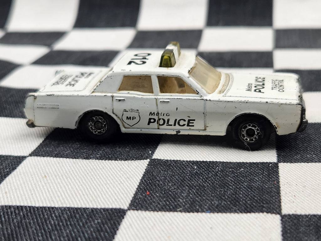 Vintage Loose Matchbox Lesney Mercury Police Car
