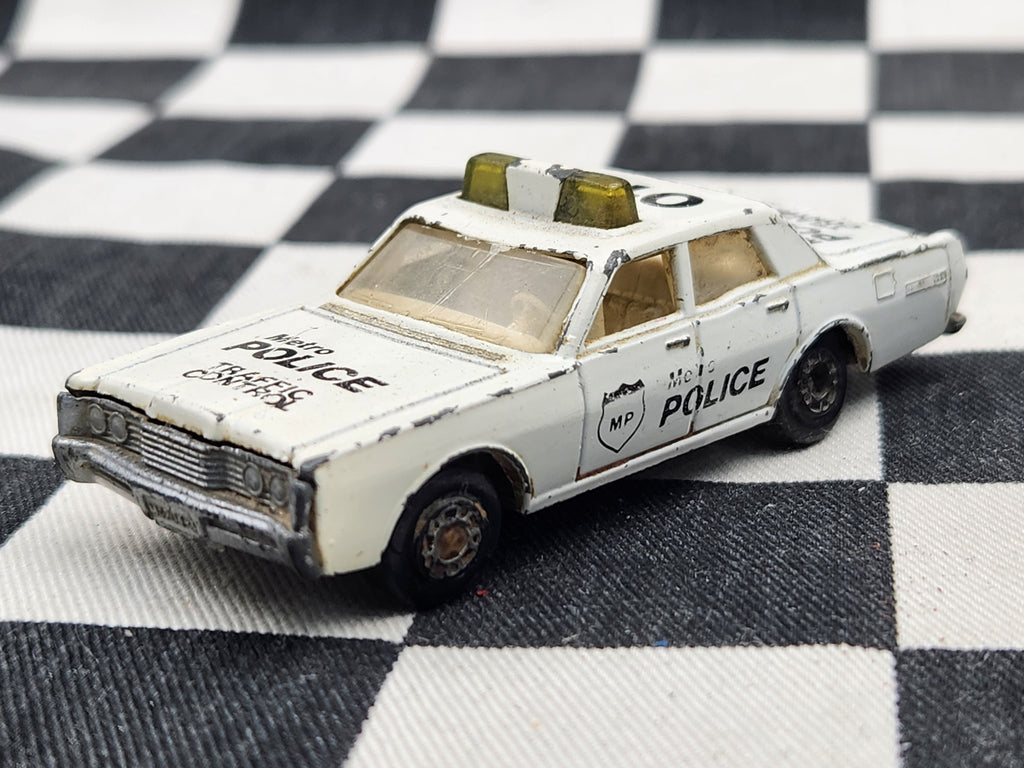 Vintage Loose Matchbox Lesney Mercury Police Car