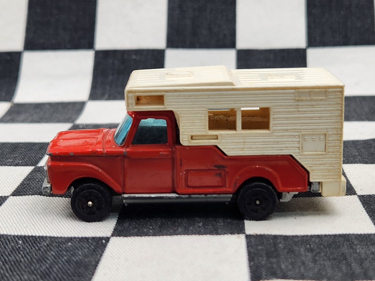 Vintage Loose Corgi Juniors Whizz Wheels Ford Camper